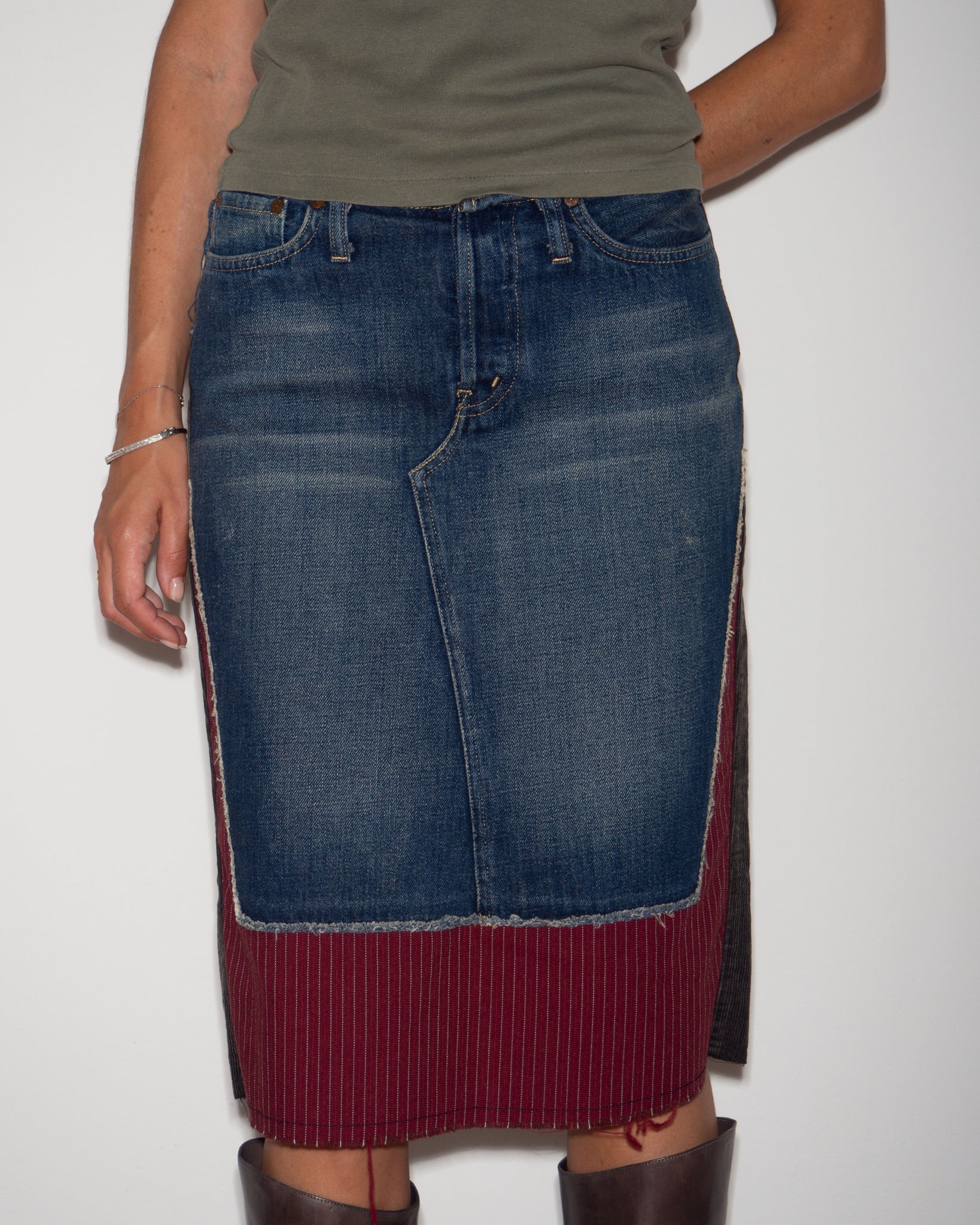 Replay Midi Skirt
