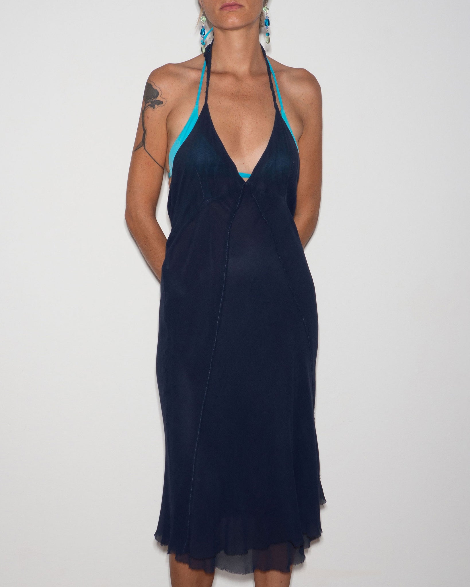 Silk Chiffon Dress