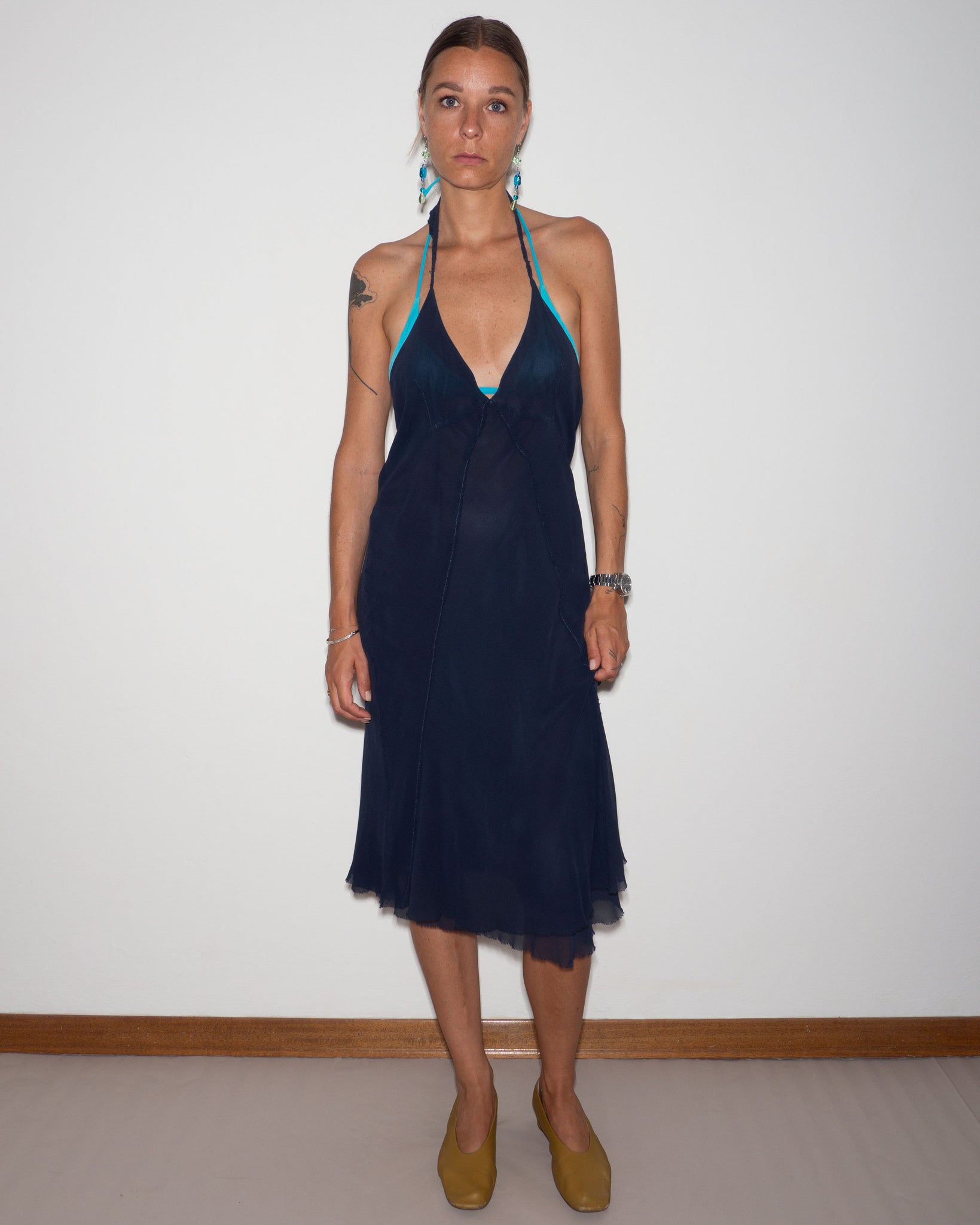 Silk Chiffon Dress