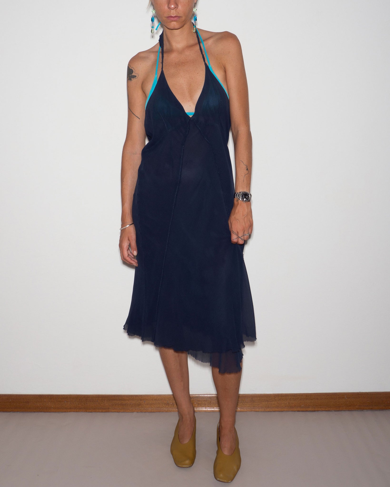 Silk Chiffon Dress