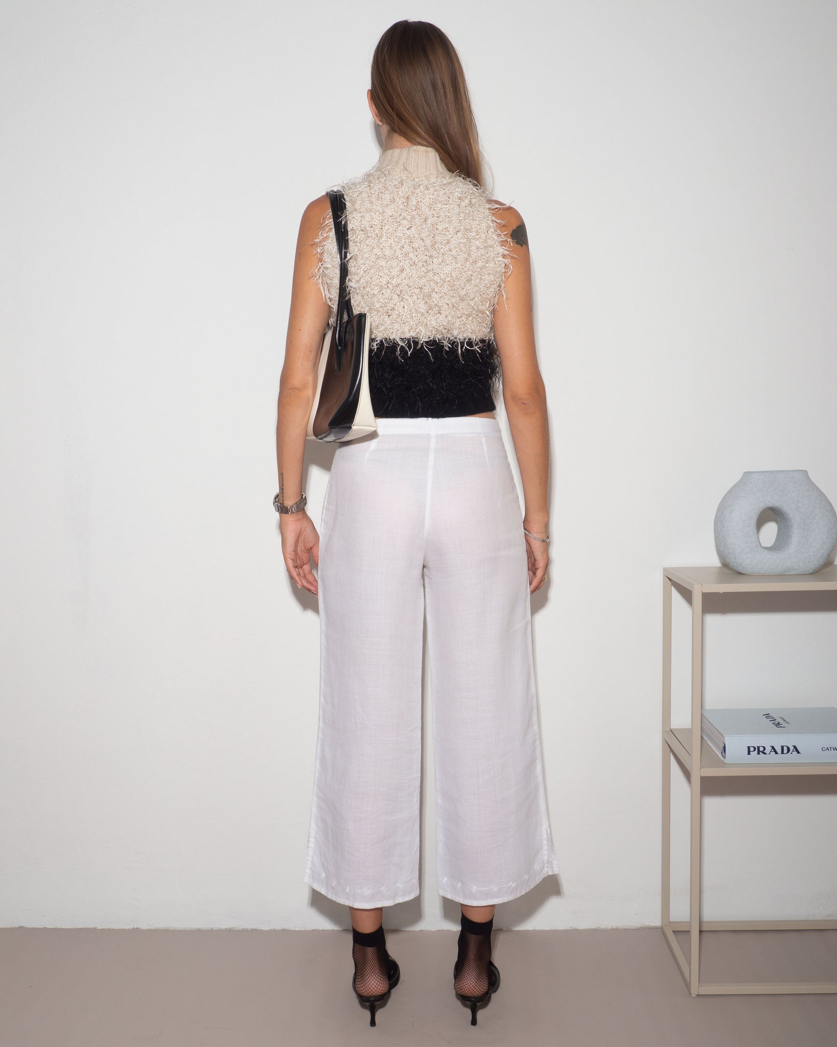 Krizia Mockneck Vest