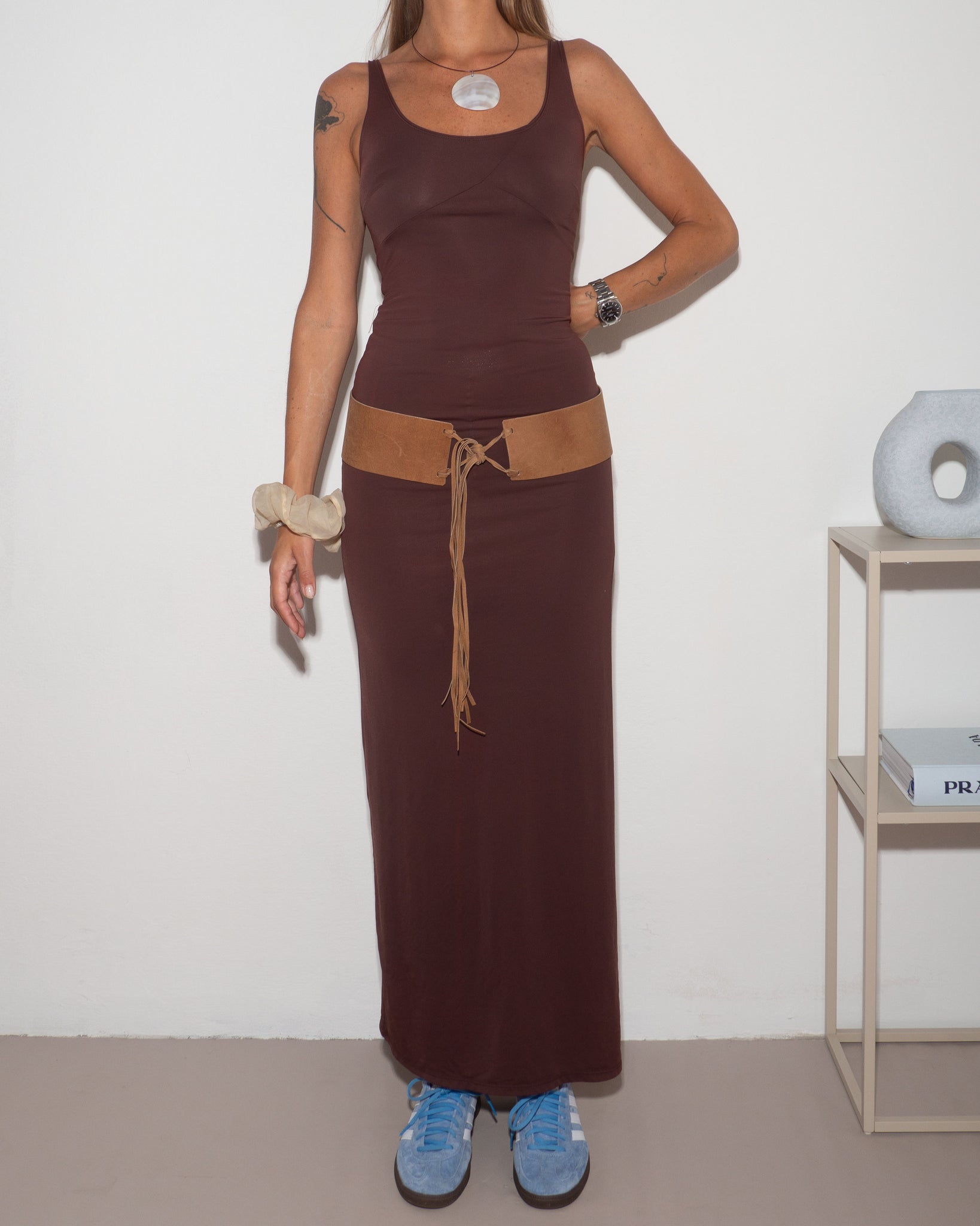 Fitted Maxi Dress