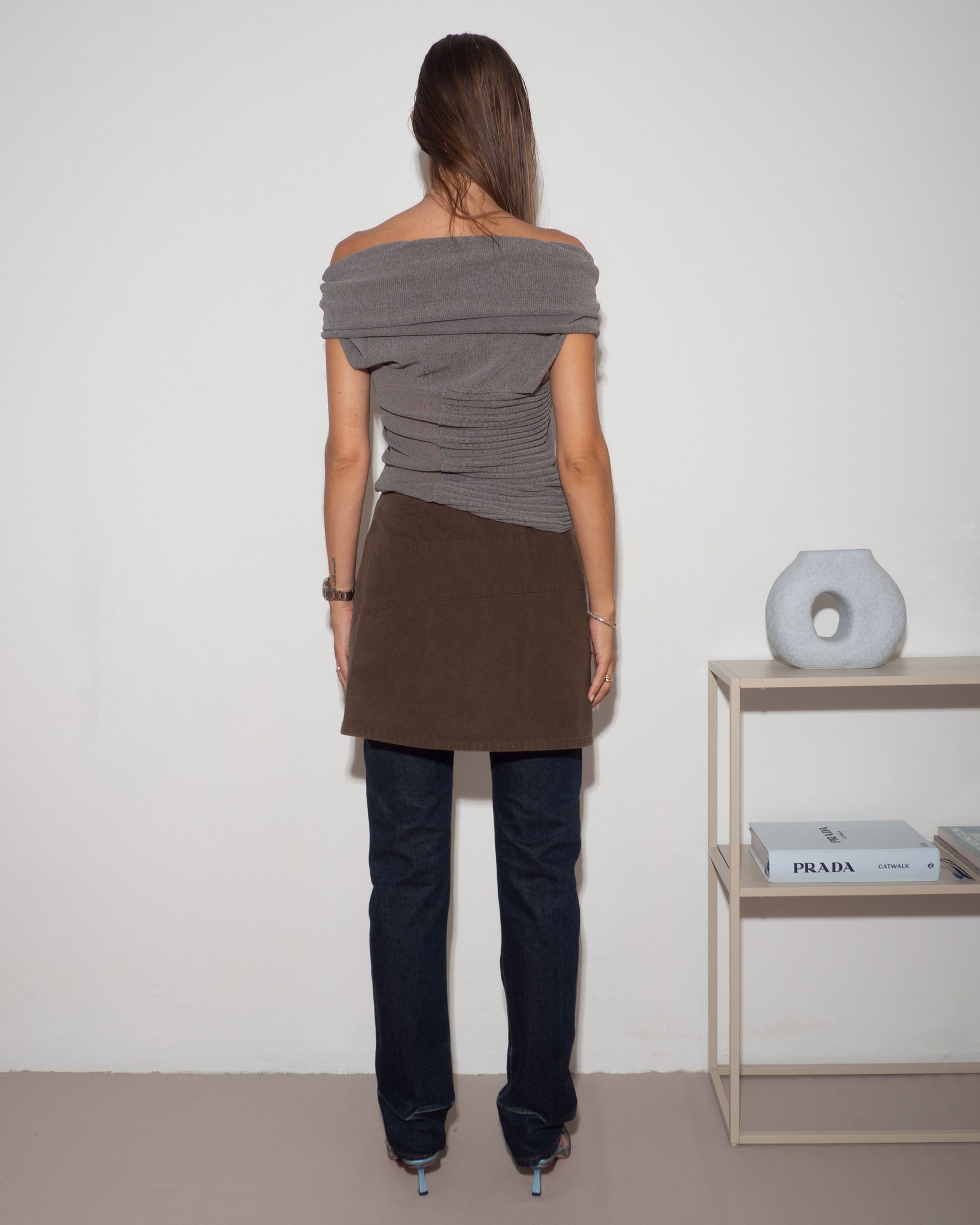 Envelope Mini Skirt