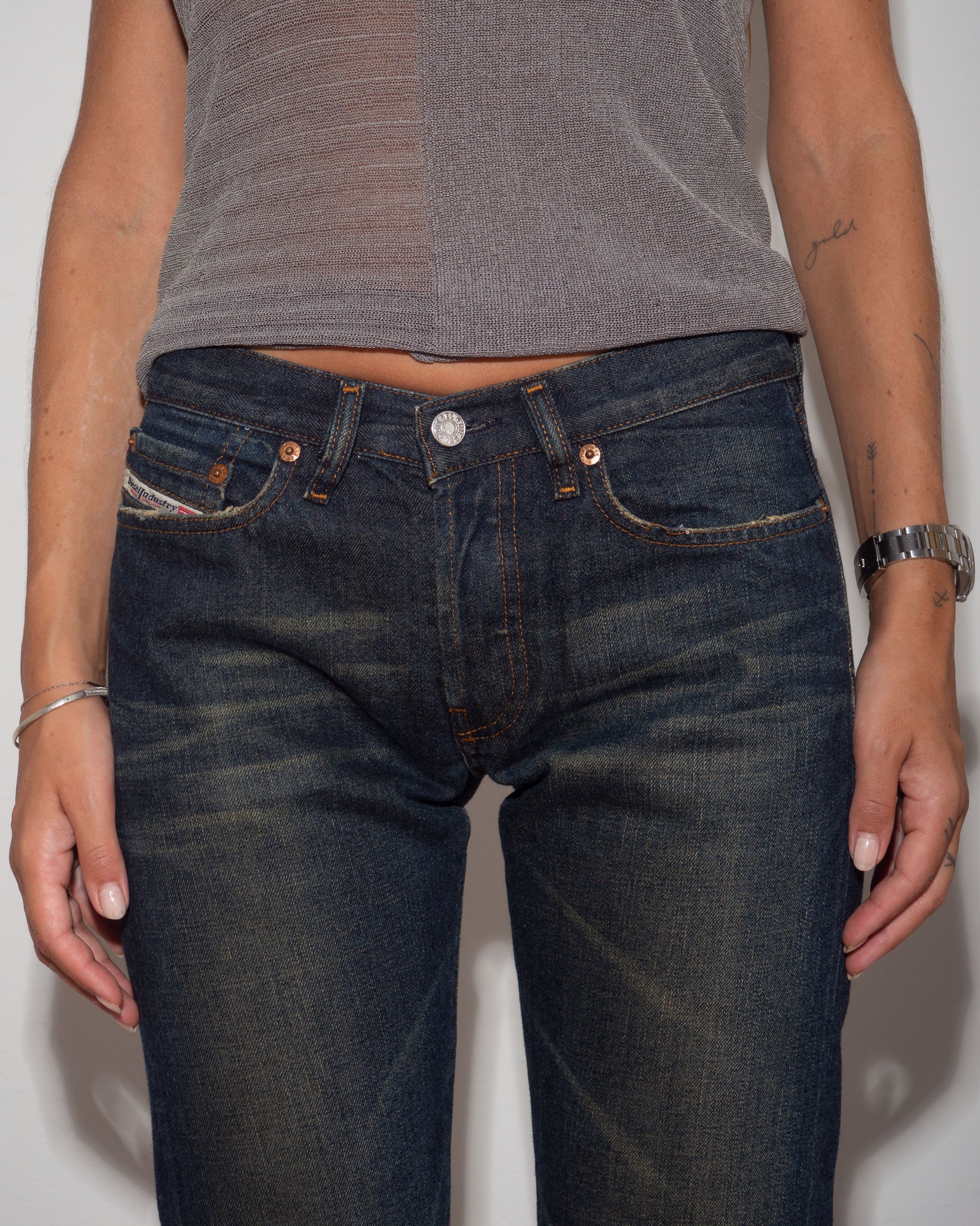 Diesel Low Rise Jeans
