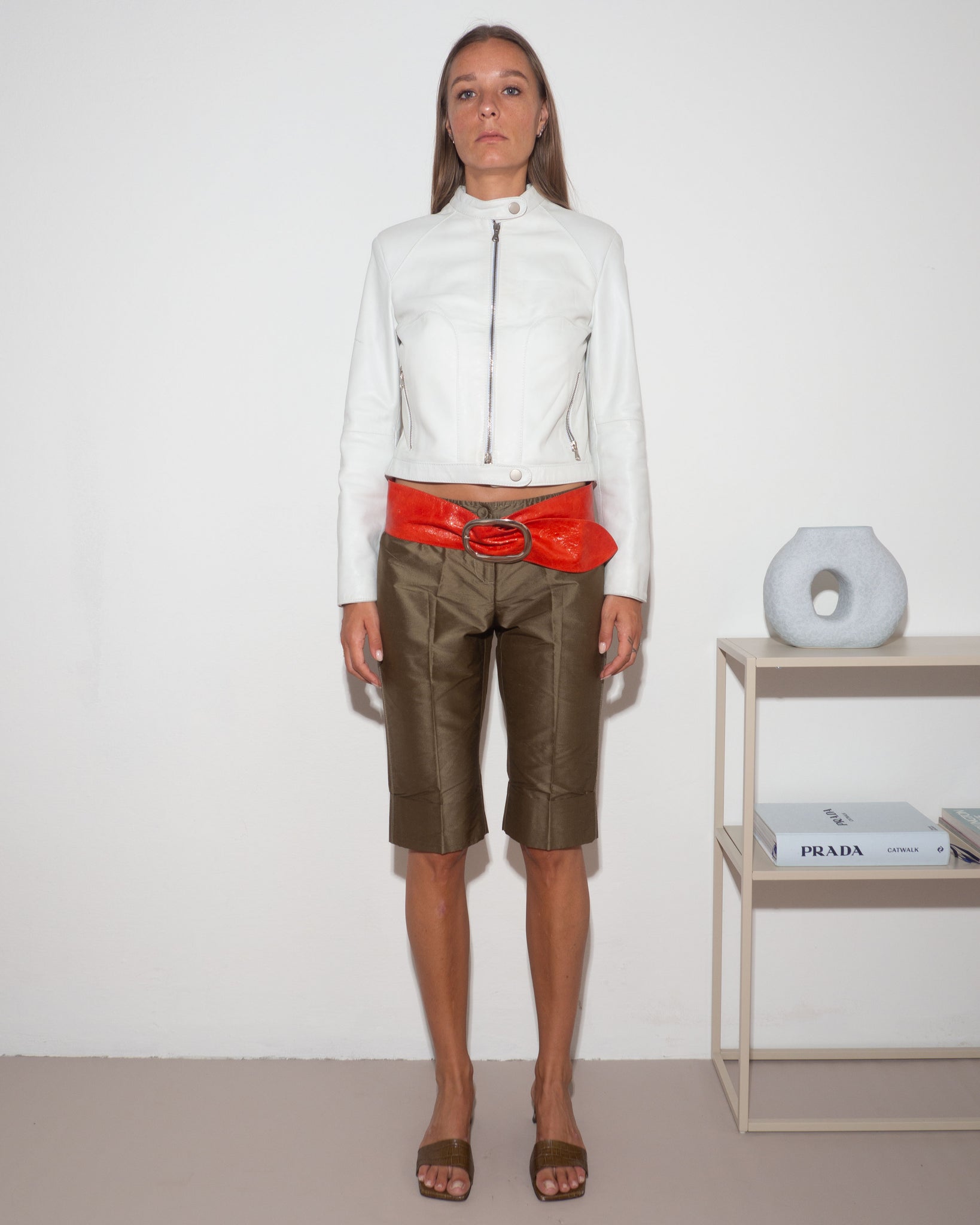 Silk Bermuda Shorts