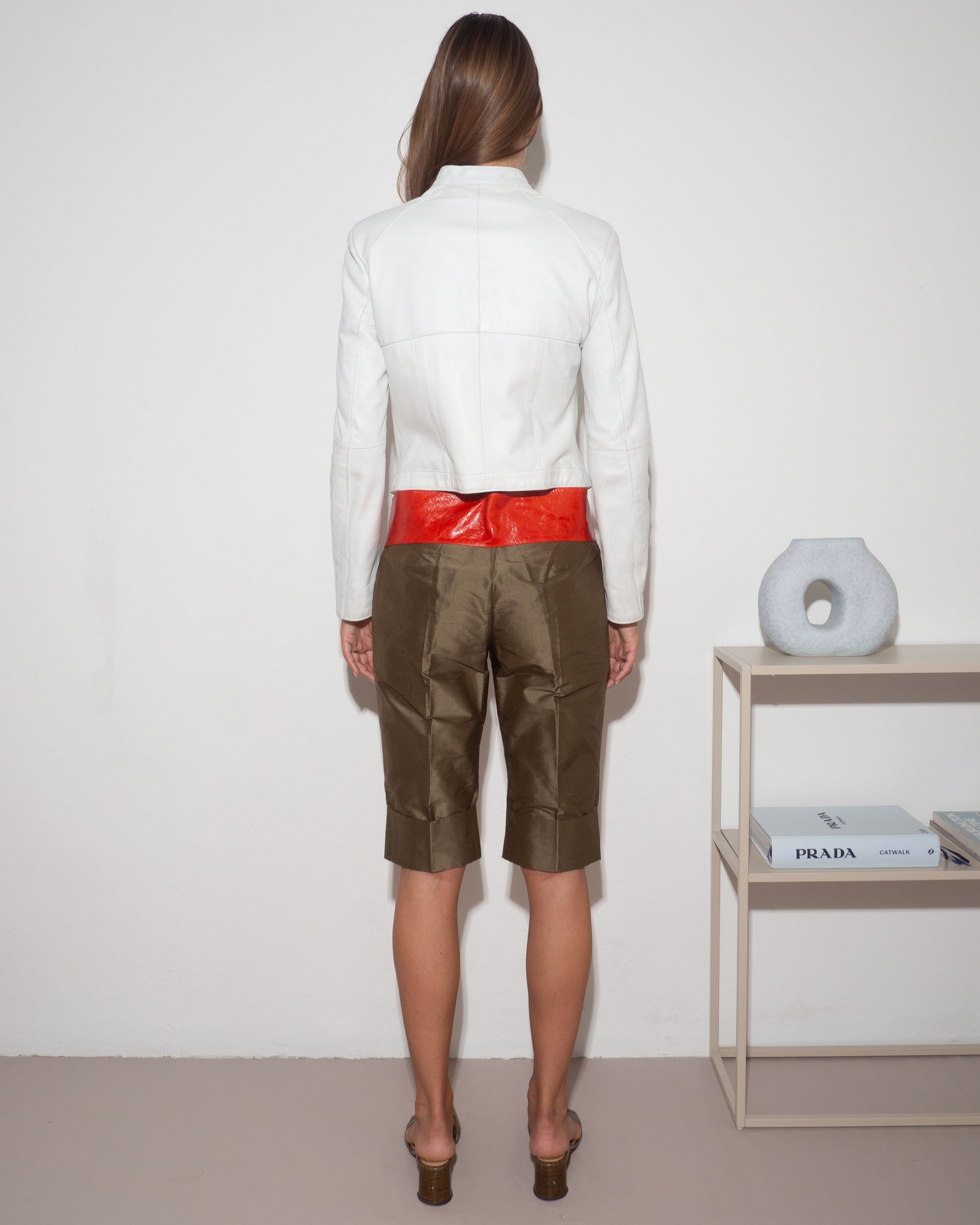 Silk Bermuda Shorts