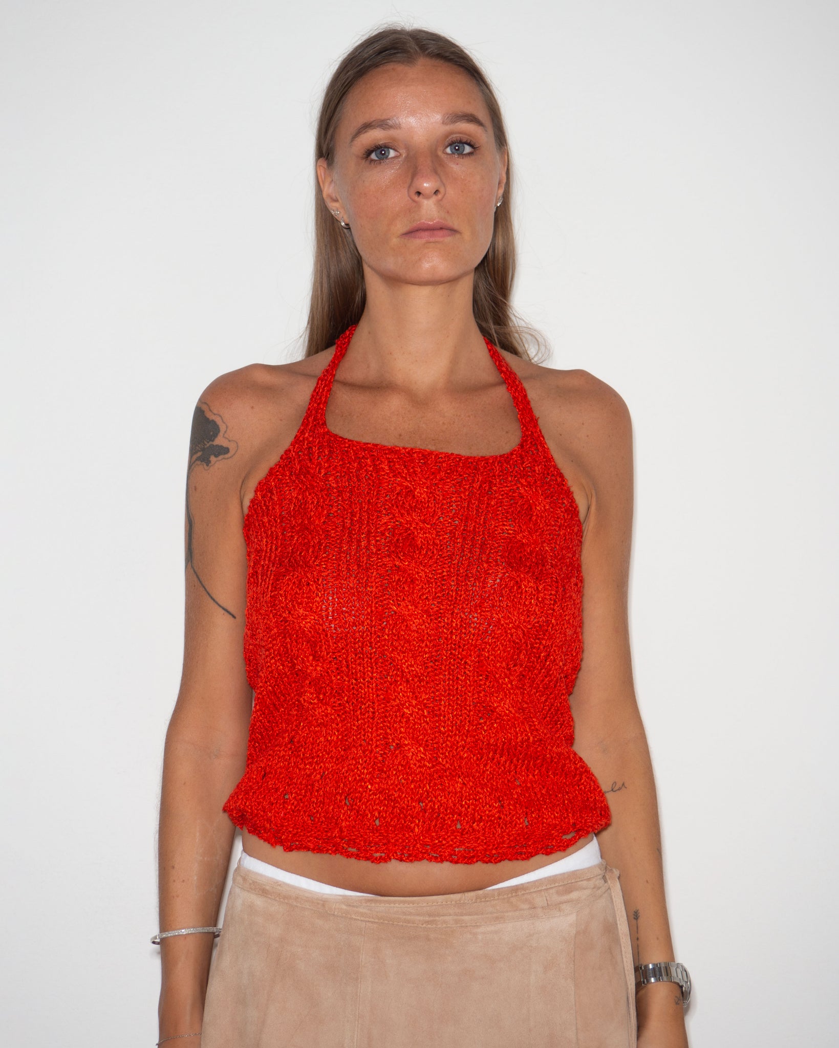 Knit Halter Top