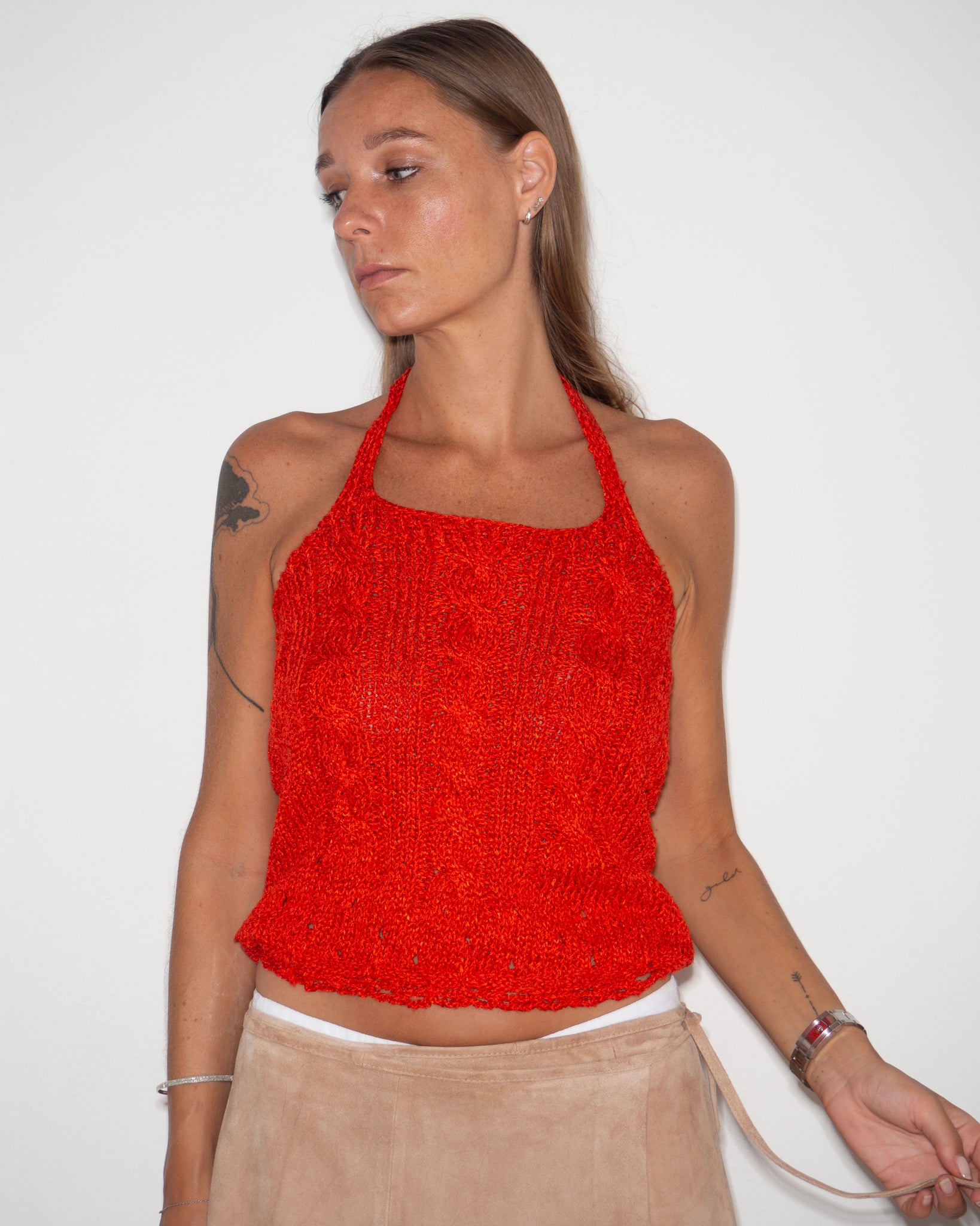 Knit Halter Top