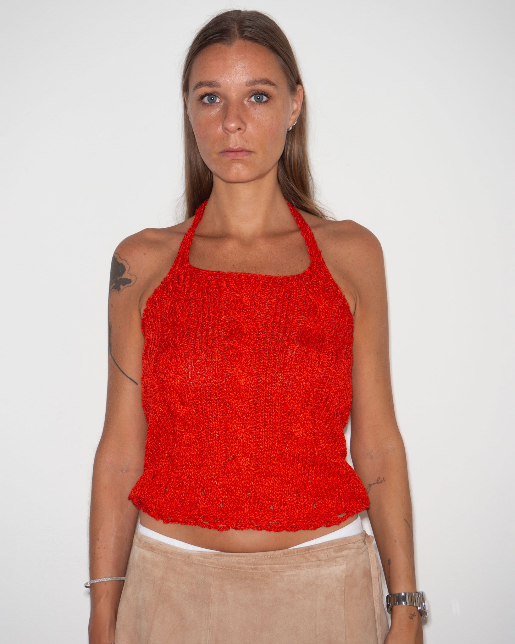 Knit Halter Top