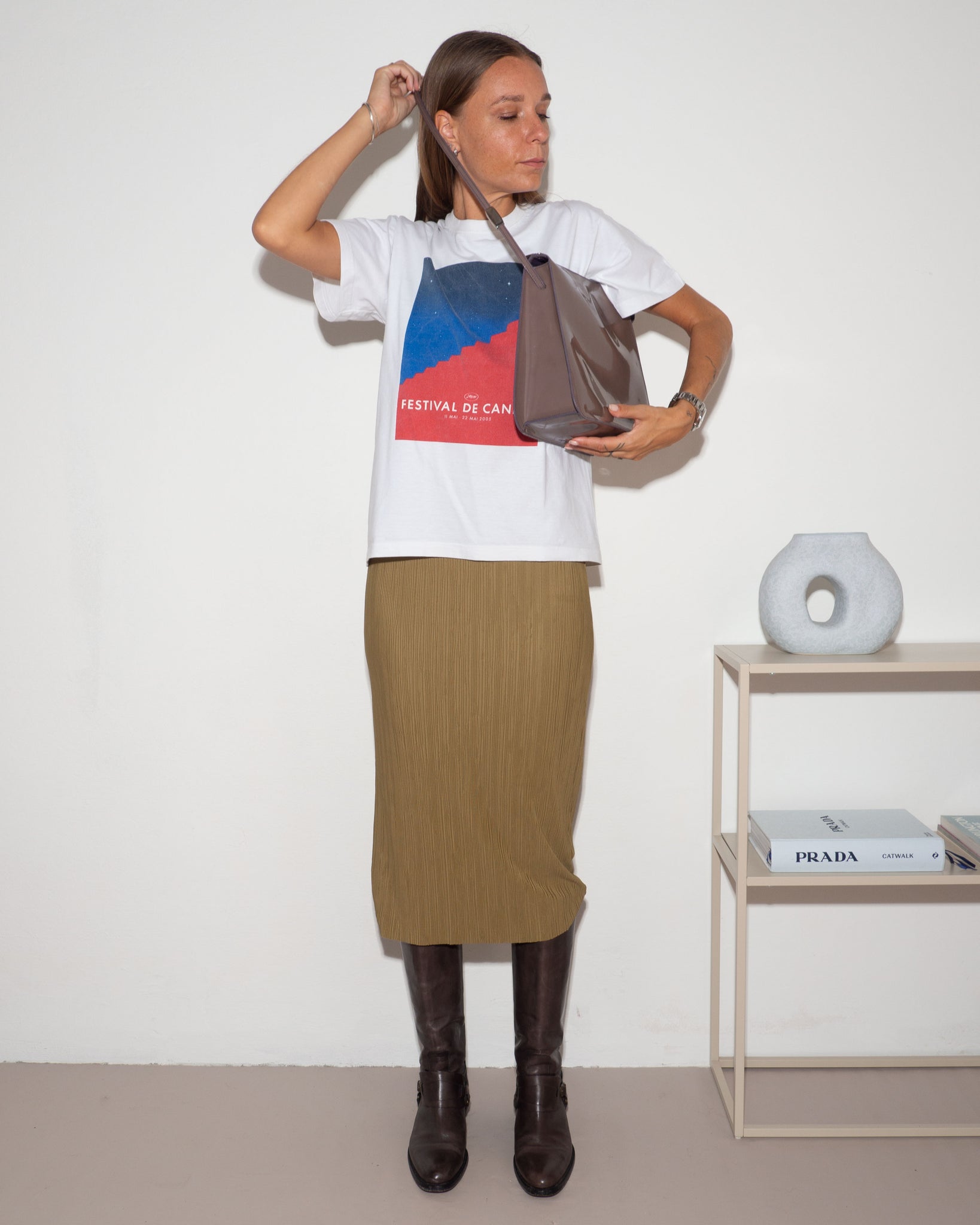 Khaki Maxi Dress