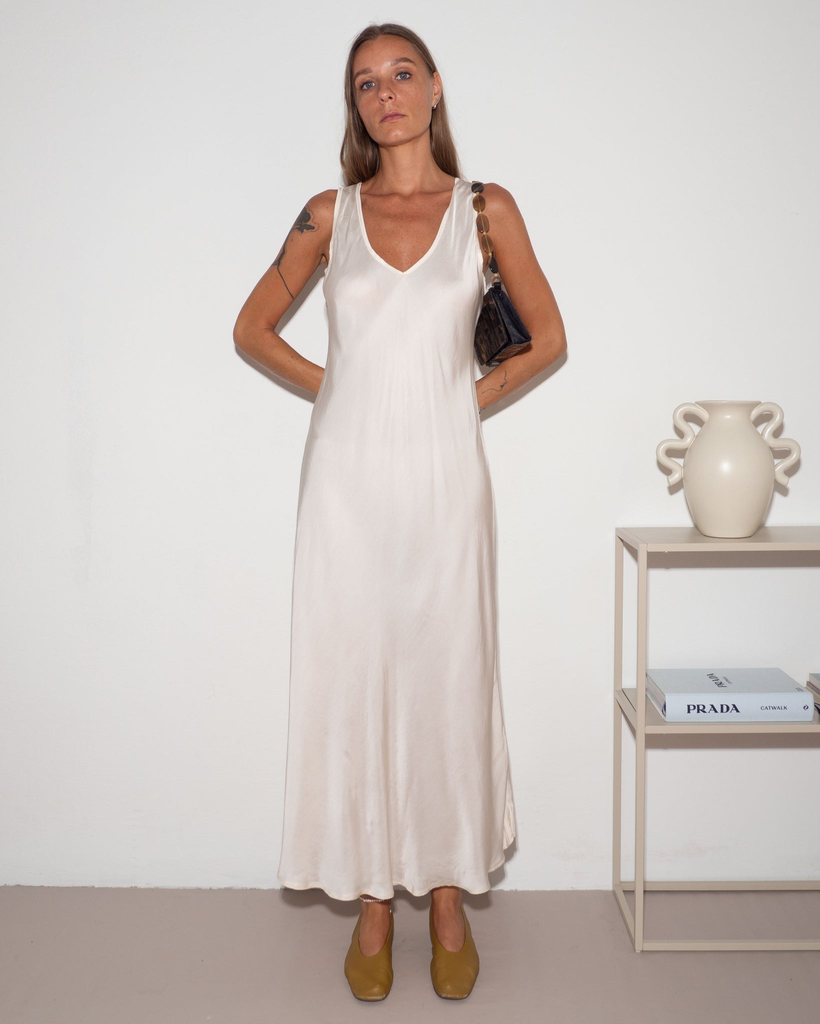 Silk Blend Dress