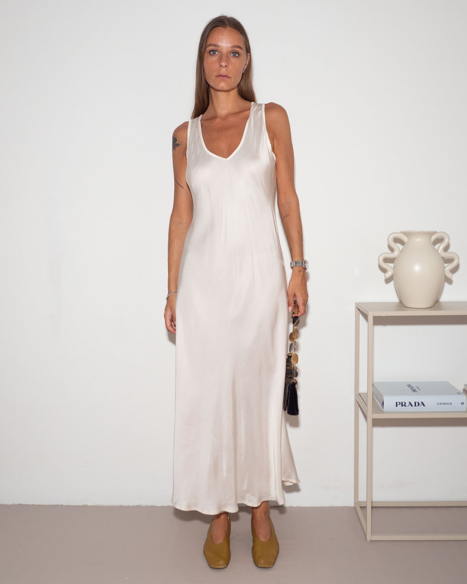 Silk Blend Dress