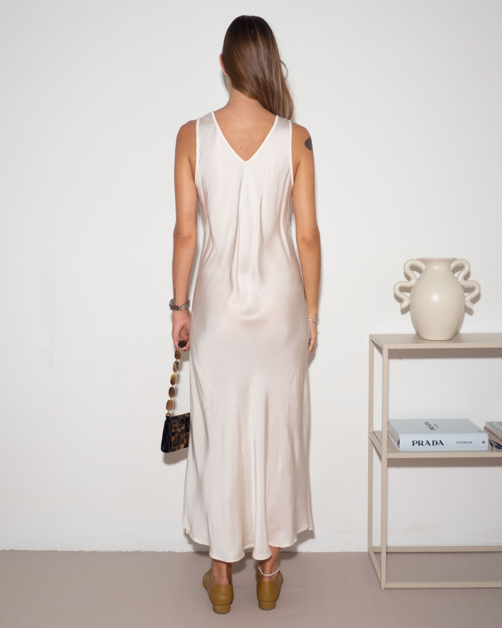 Silk Blend Dress
