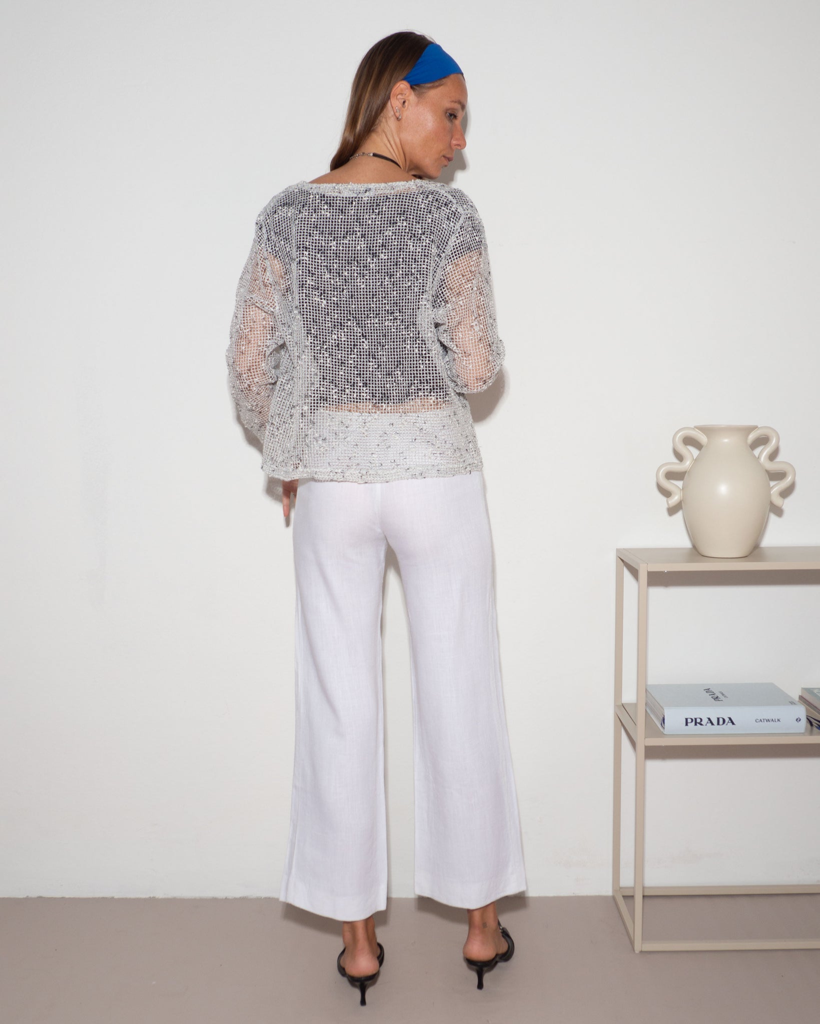 Knitted Chainmail Cardigan