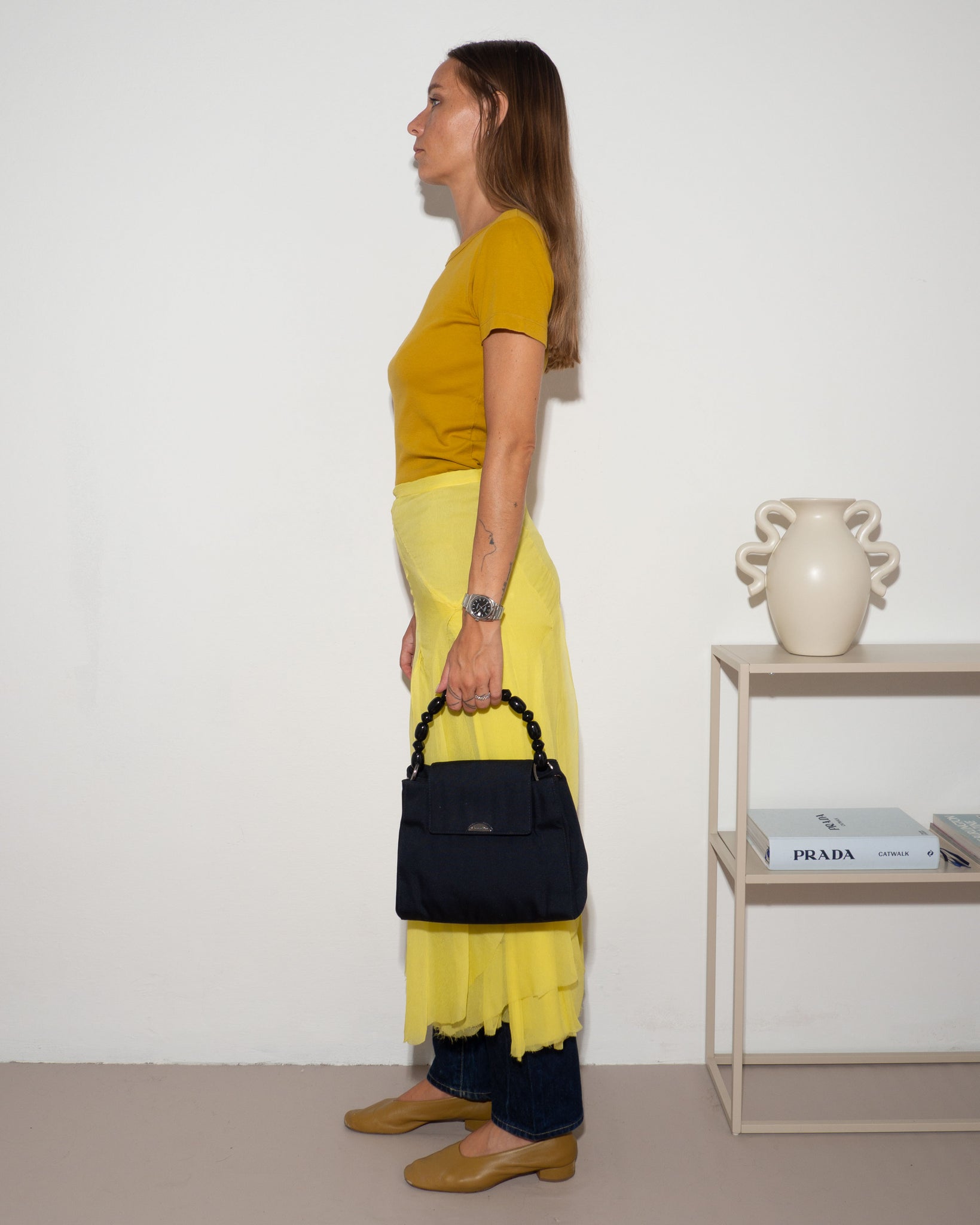 Alessandro Dell'Acqua Silk Skirt