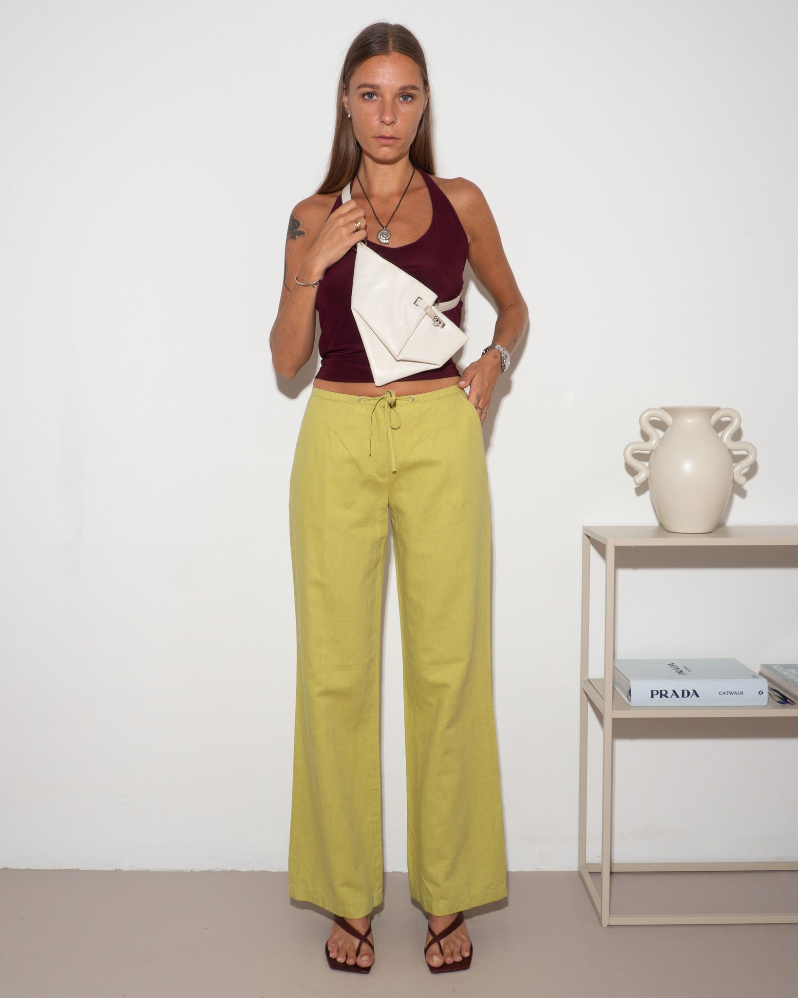 Linen Blend Pants