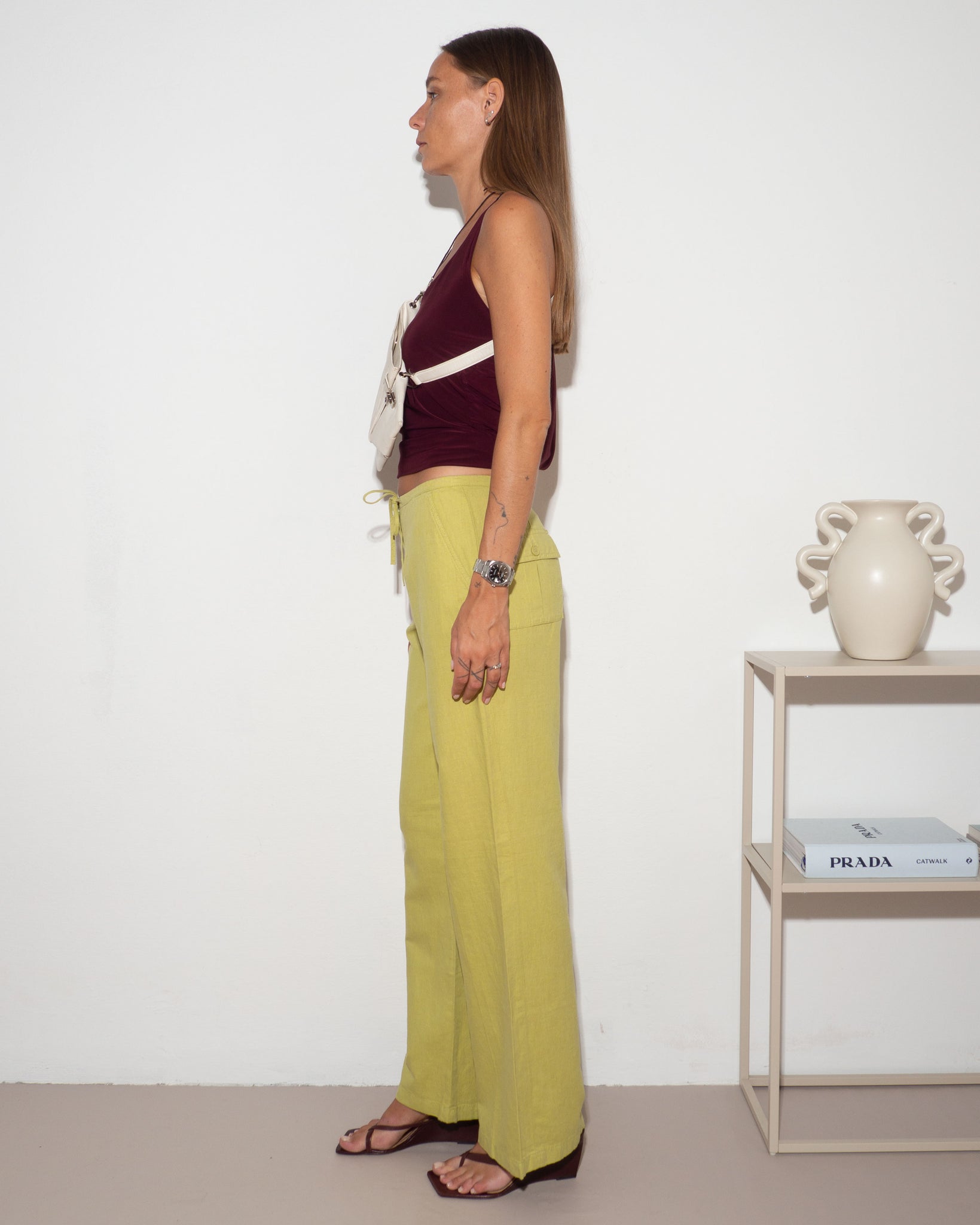 Linen Blend Pants