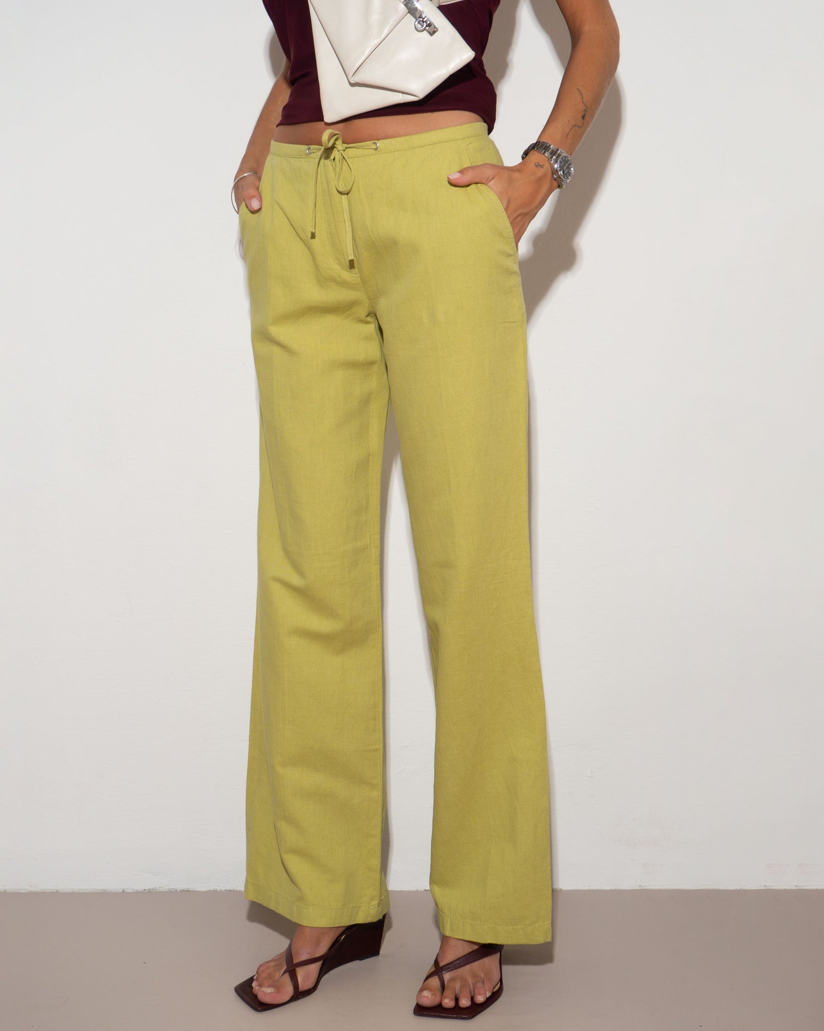 Linen Blend Pants