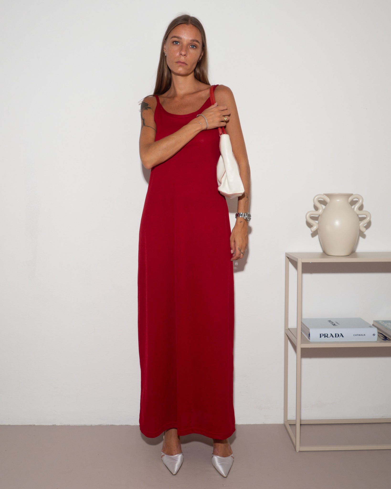 Burgundy Maxi Dress