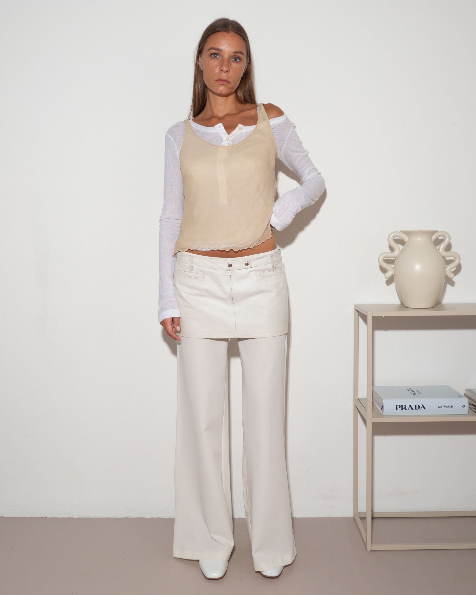 Silk Beige Camisole