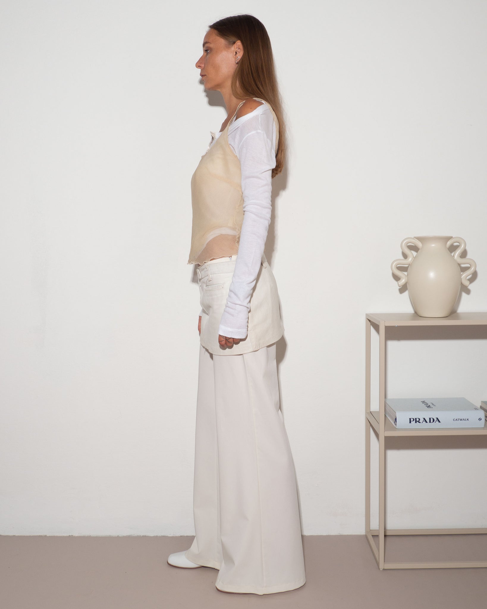 Silk Beige Camisole