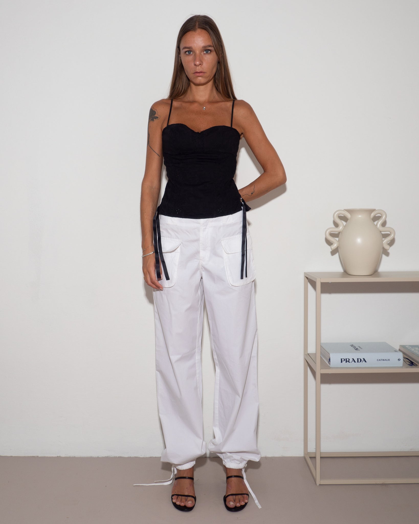 Broderie Anglaise Bustier