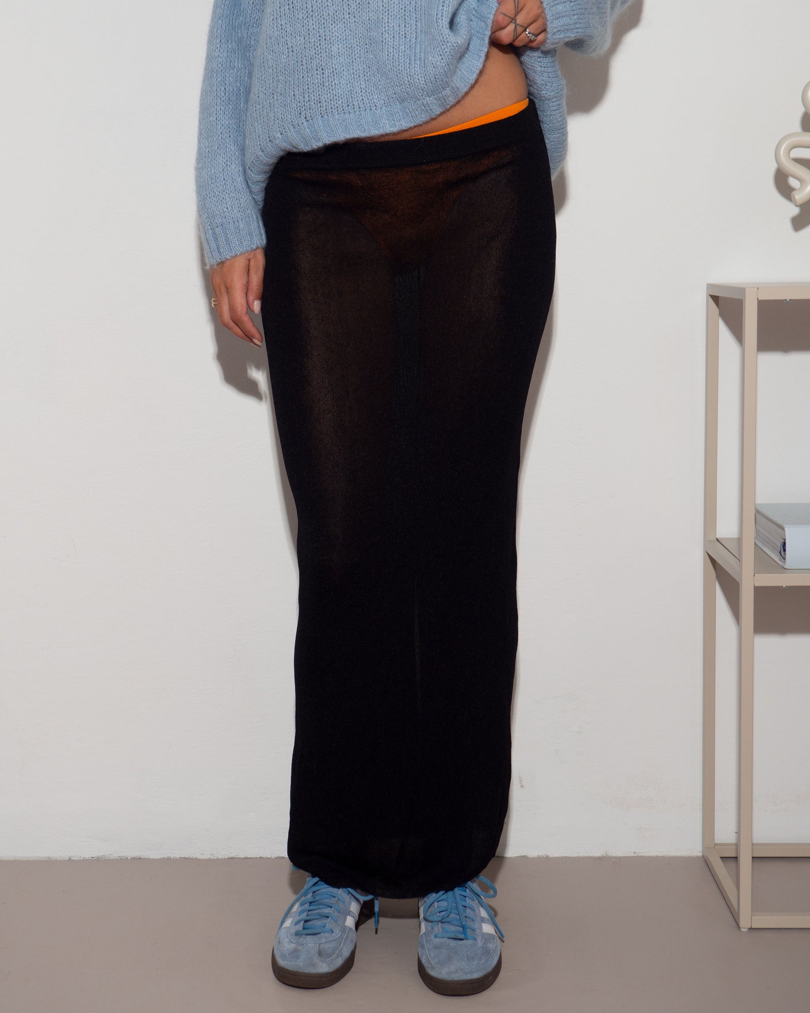 Semi Sheer Skirt