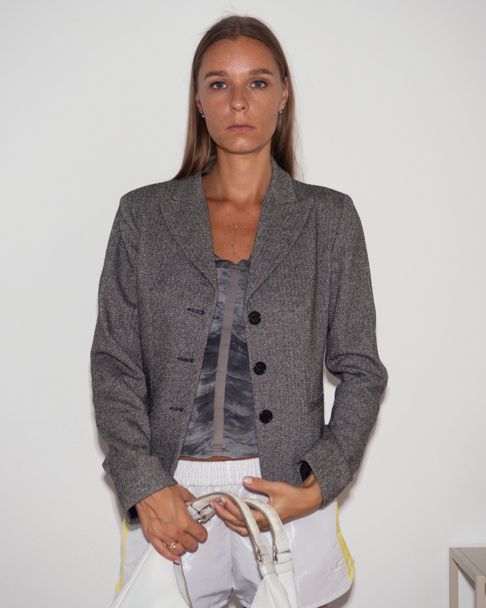Wool/Silk Blend Blazer