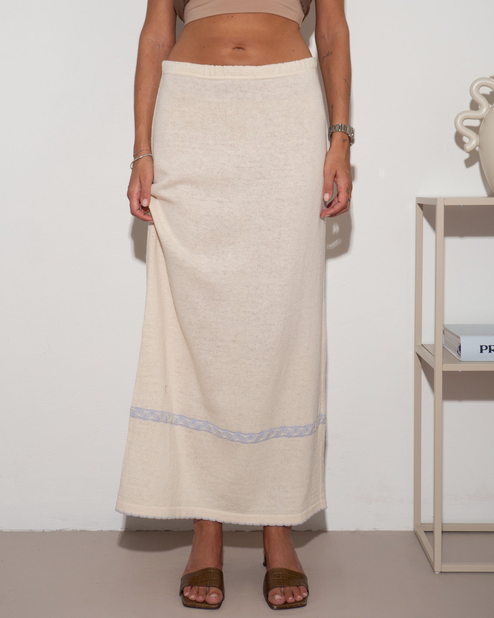 Knitted Maxi Skirt