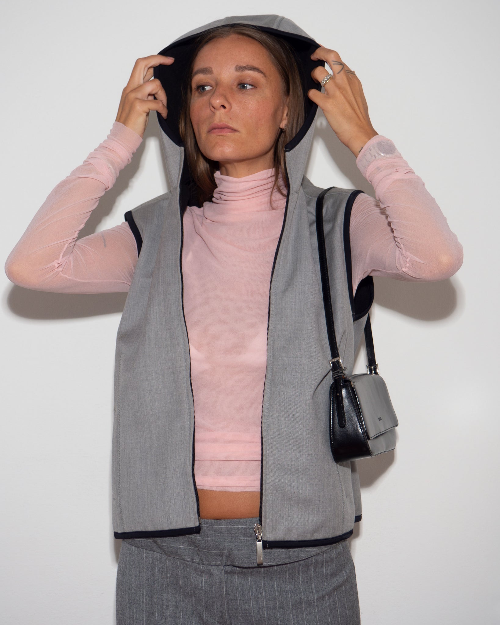 Escada Hooded Waistcoat