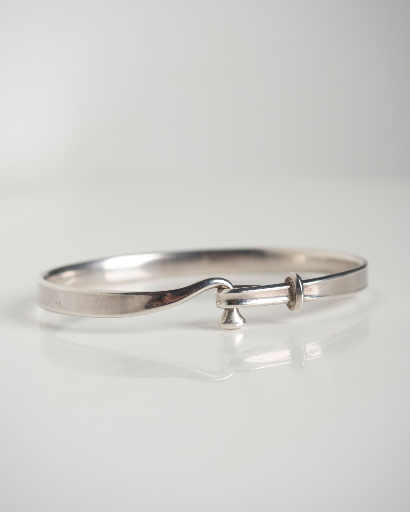 Georg Jensen Torun Silver Bangle (S)