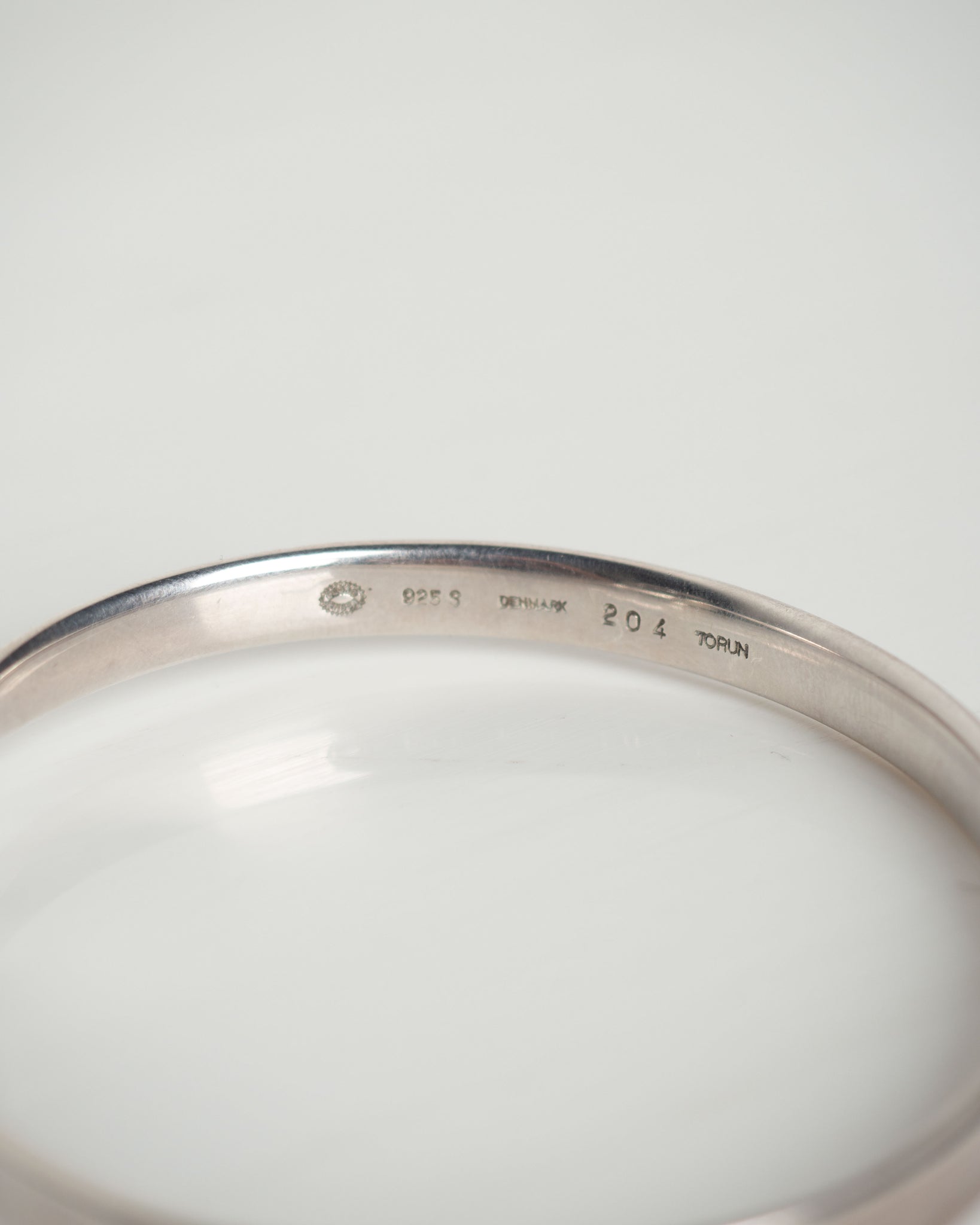 Georg Jensen Torun Silver Bangle (S)