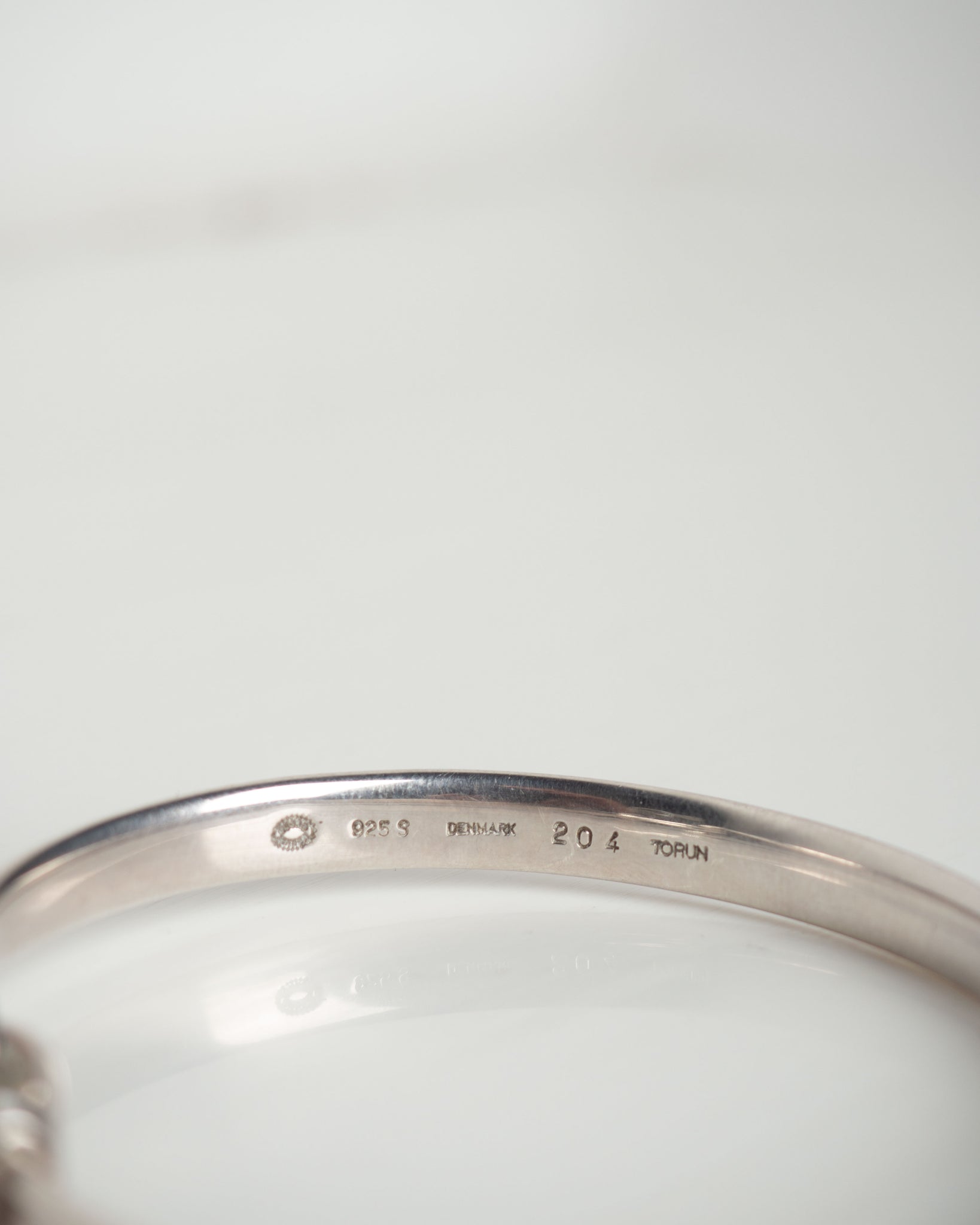 Georg Jensen Torun Silver Bangle (S)