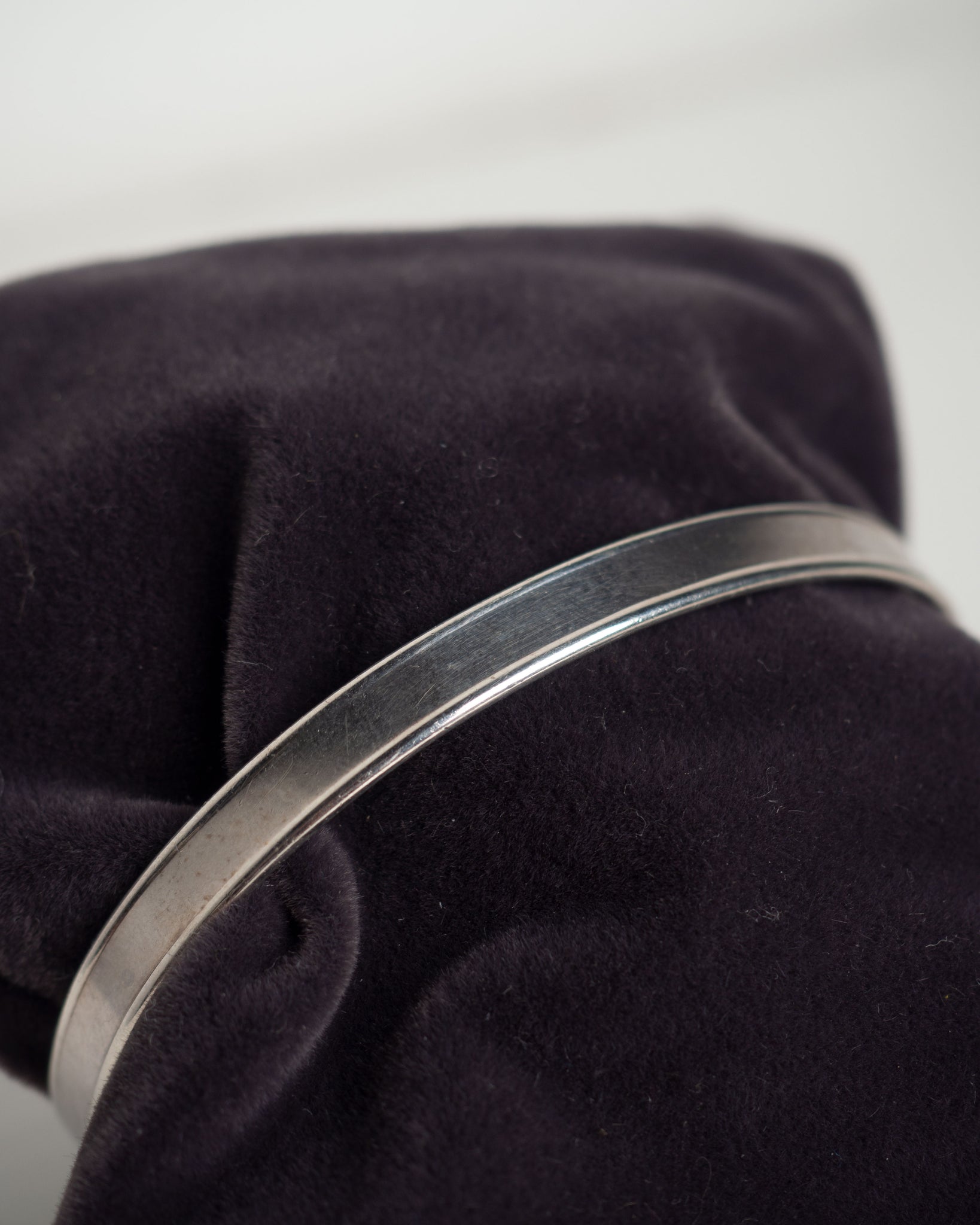 Georg Jensen Torun Silver Bangle (S)