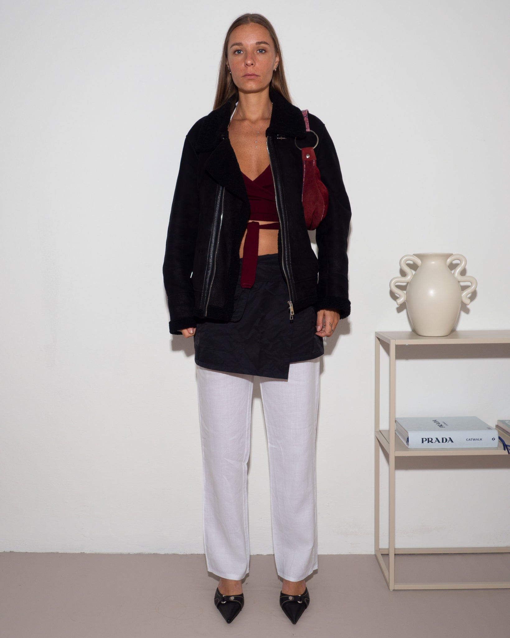 Shearling Aviator Jacket