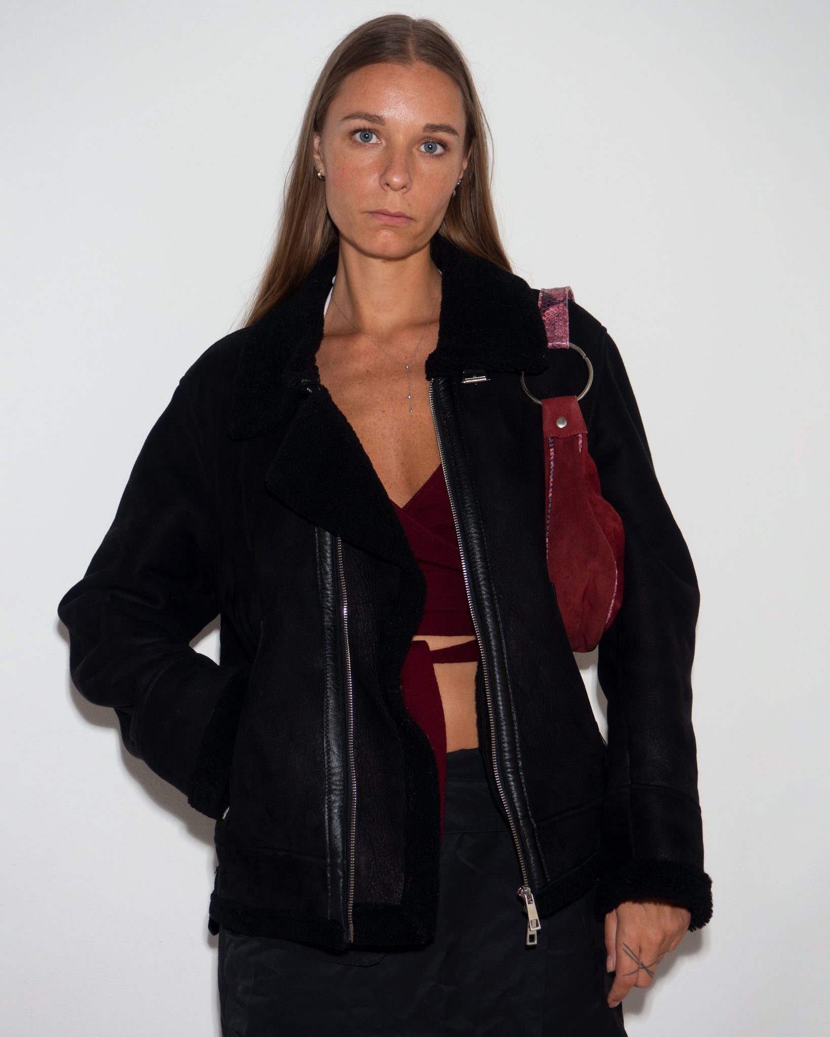 Shearling Aviator Jacket