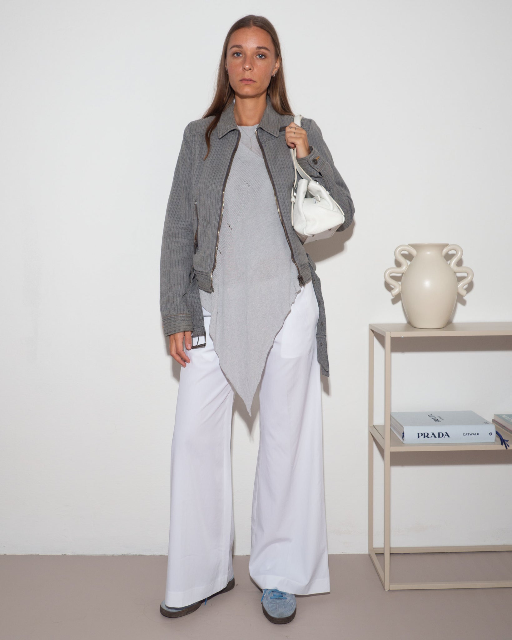 Simultaneous White Pants