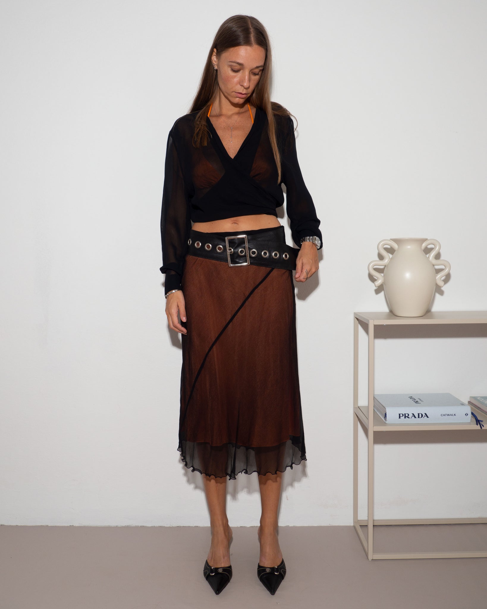 Black Leather Belt