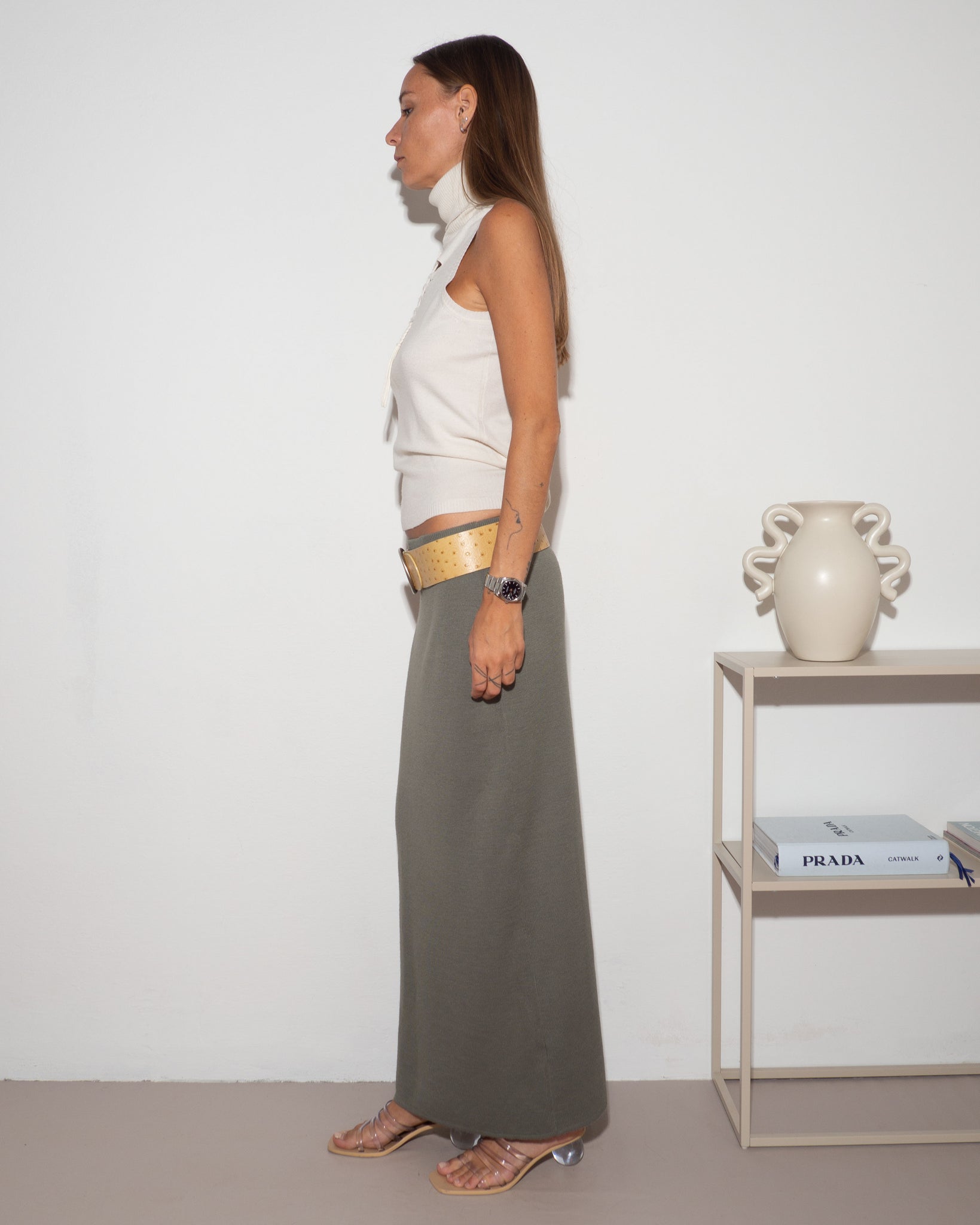Max Mara Leather Belt