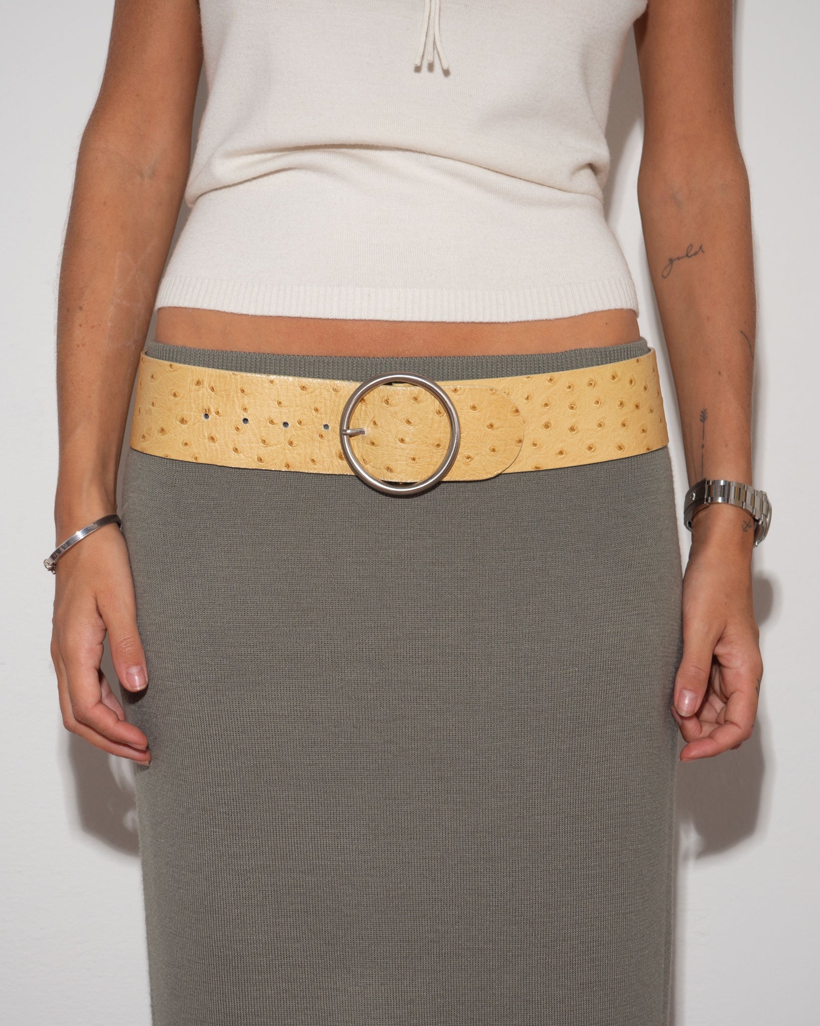 Max Mara Leather Belt