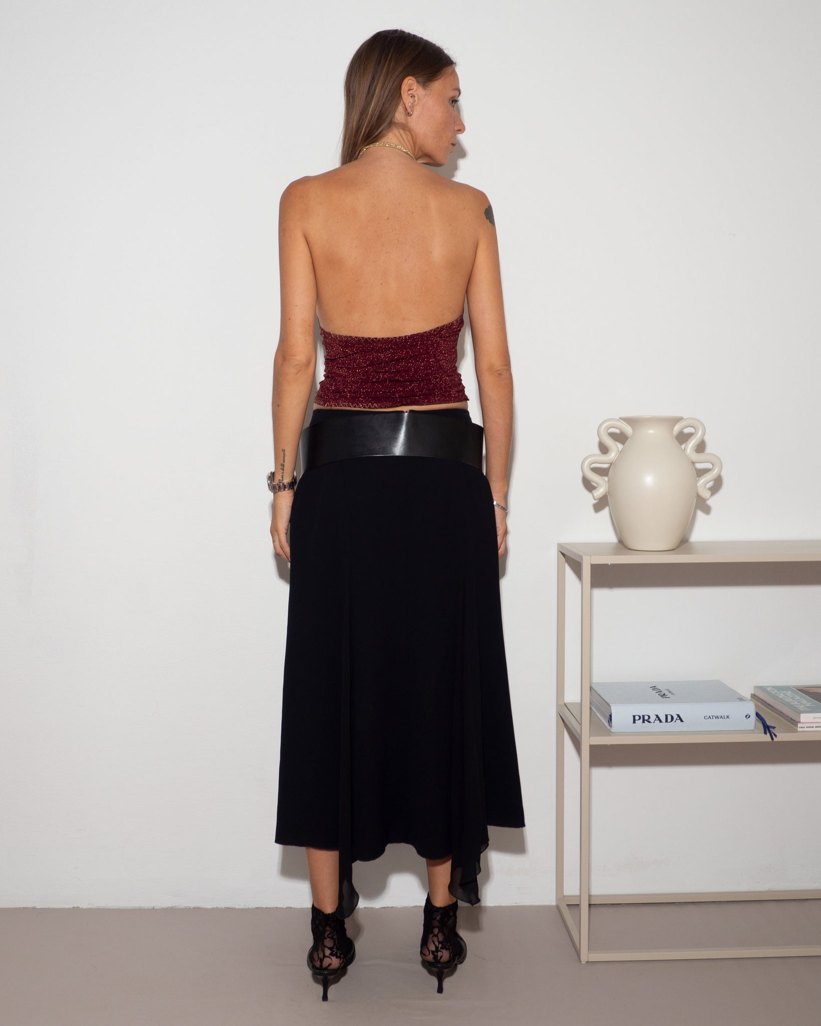 Marella Black Skirt