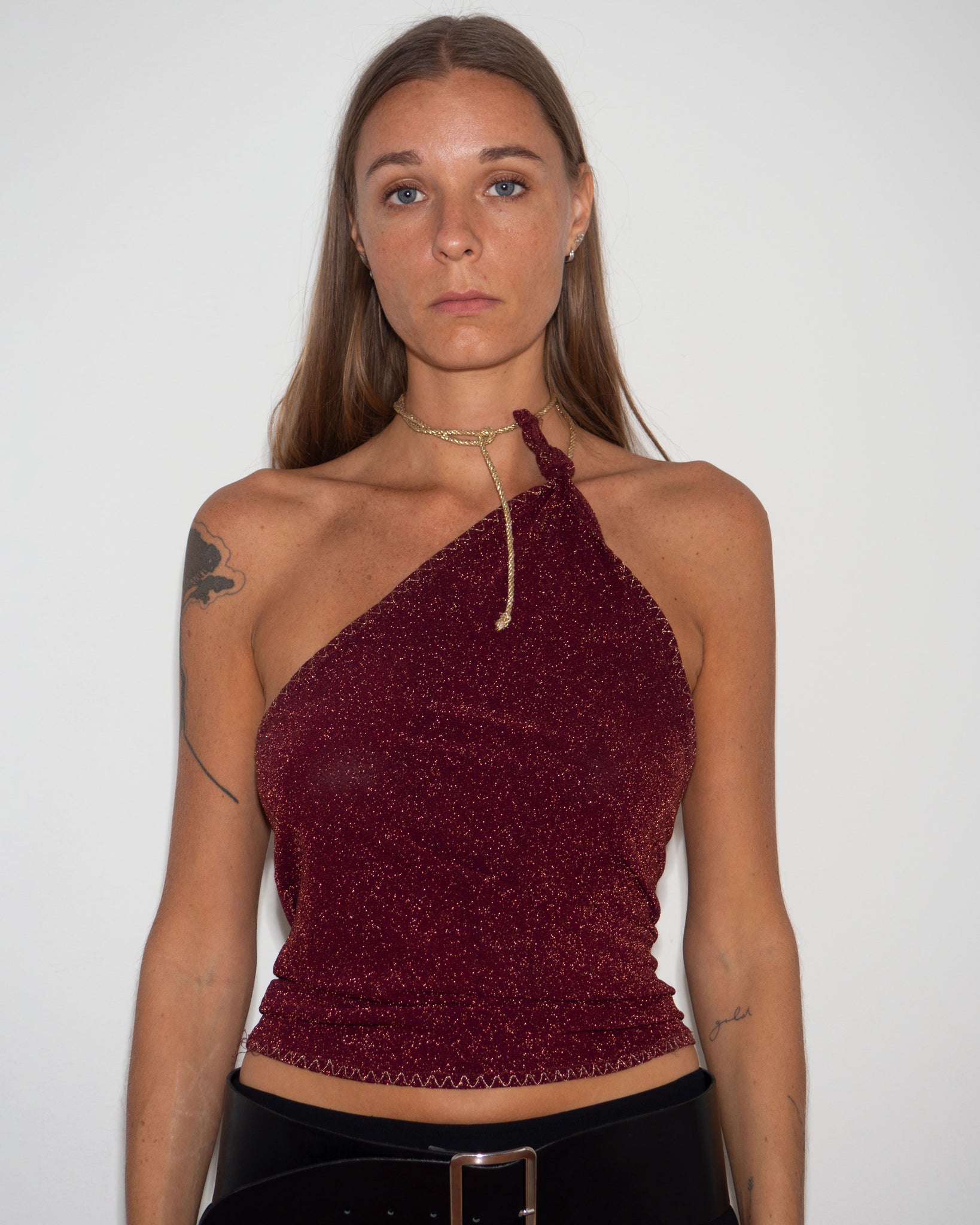 Lurex Asymmetric Top