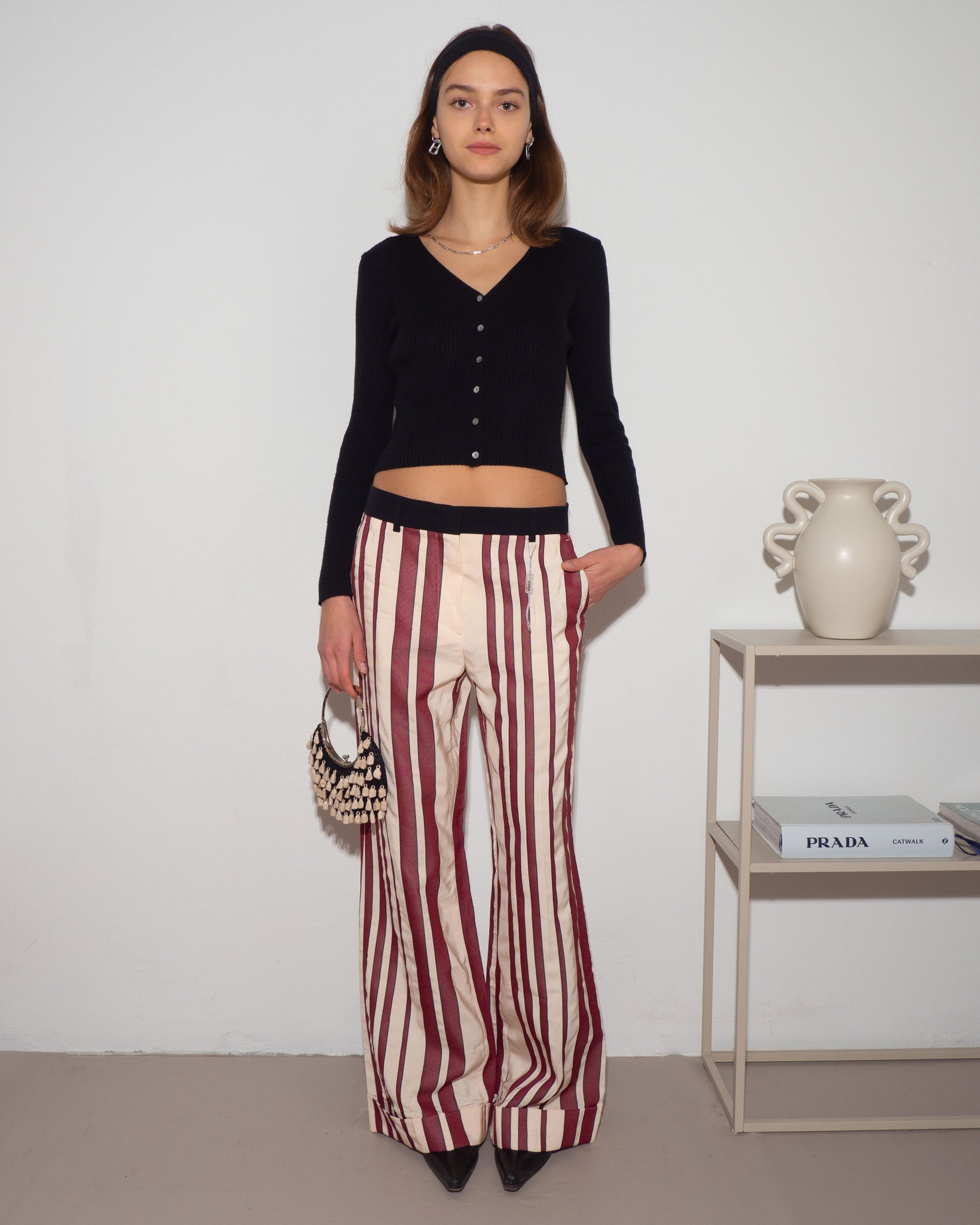 Sportmax Striped Pants
