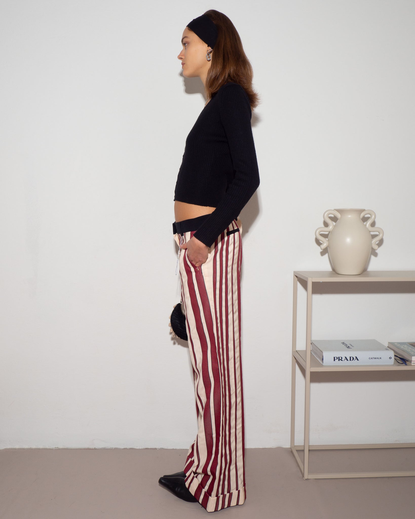 Sportmax Striped Pants