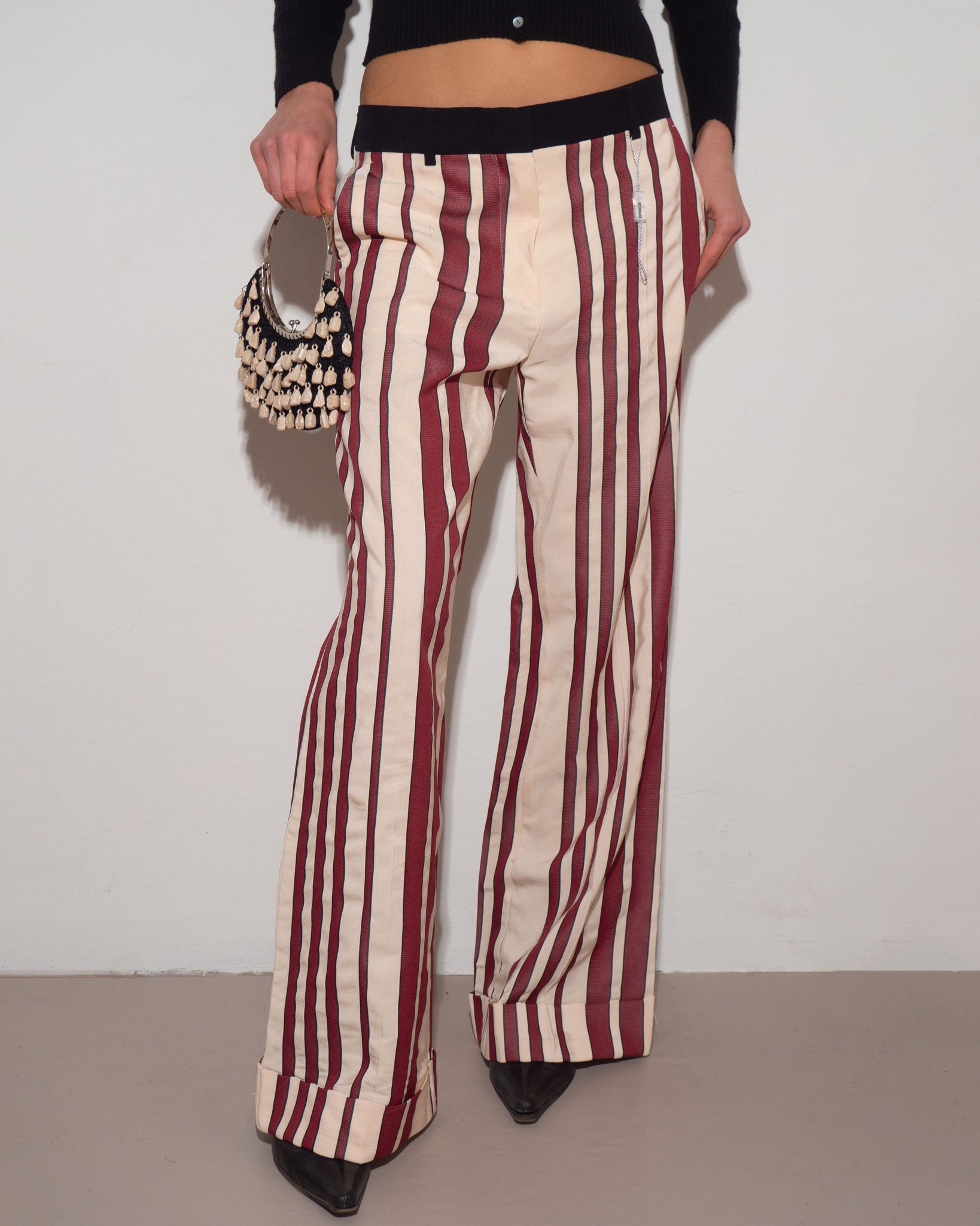 Sportmax Striped Pants