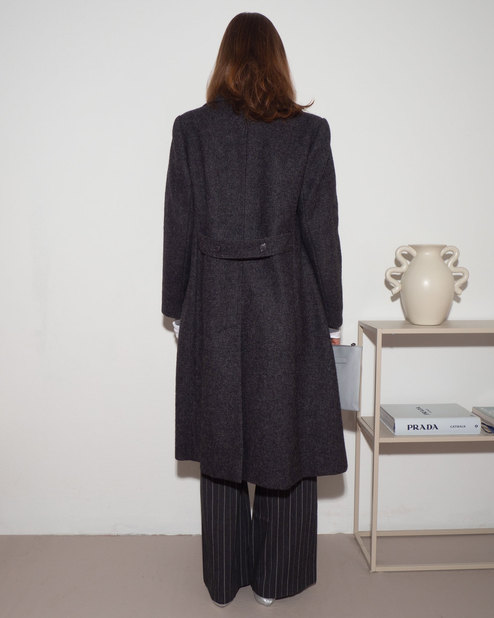 Anthracite Wool Coat