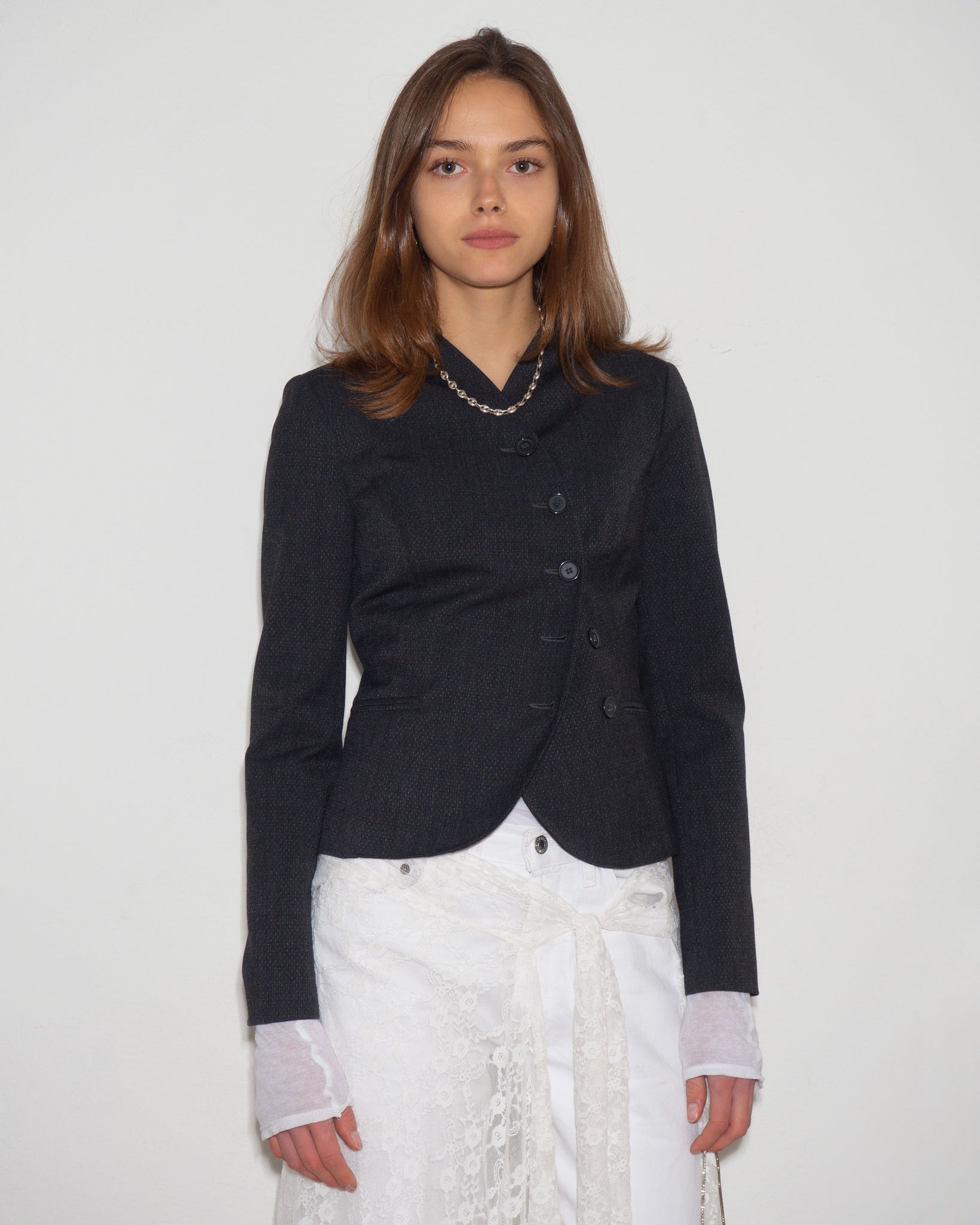 Wool Blend Blazer