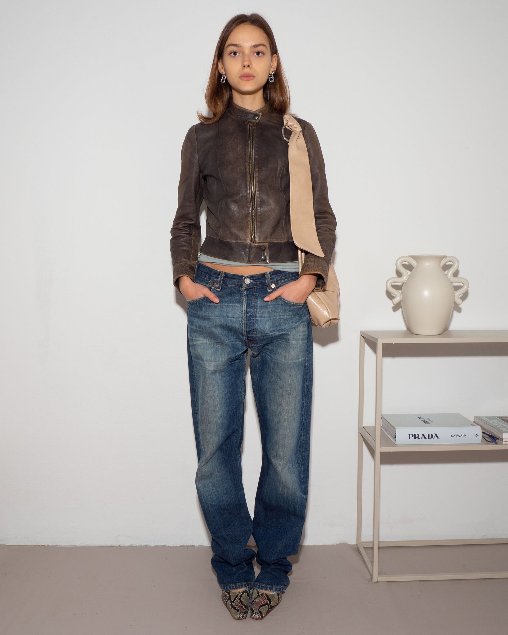 Leather Moto Jacket