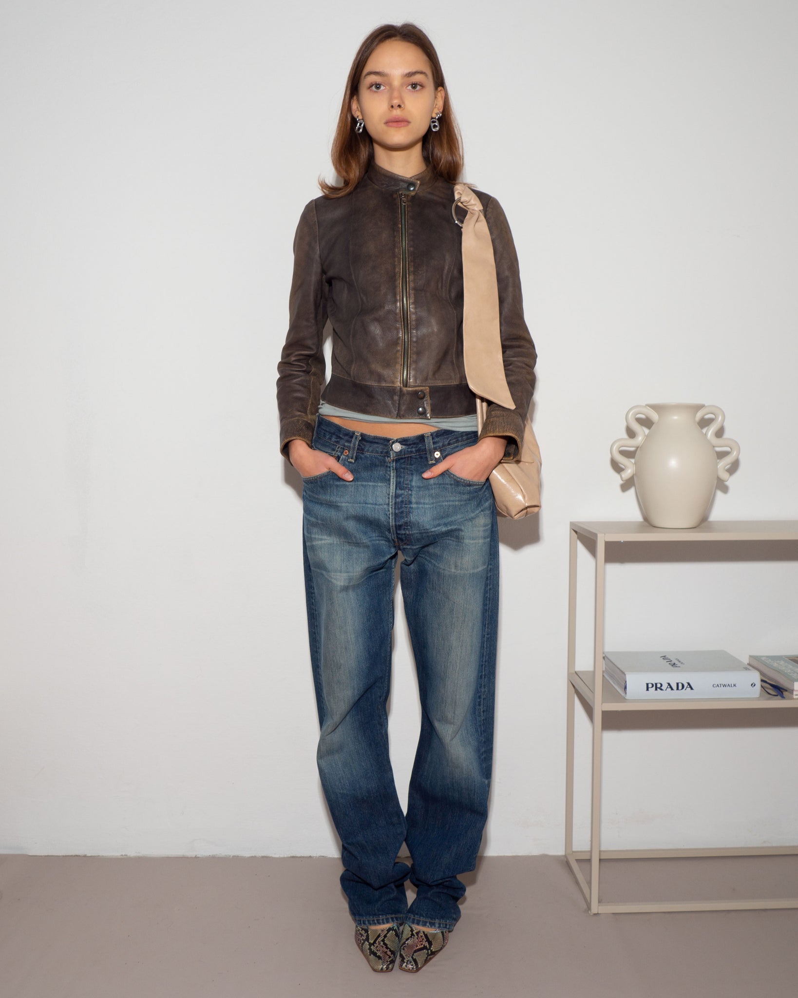 Leather Moto Jacket