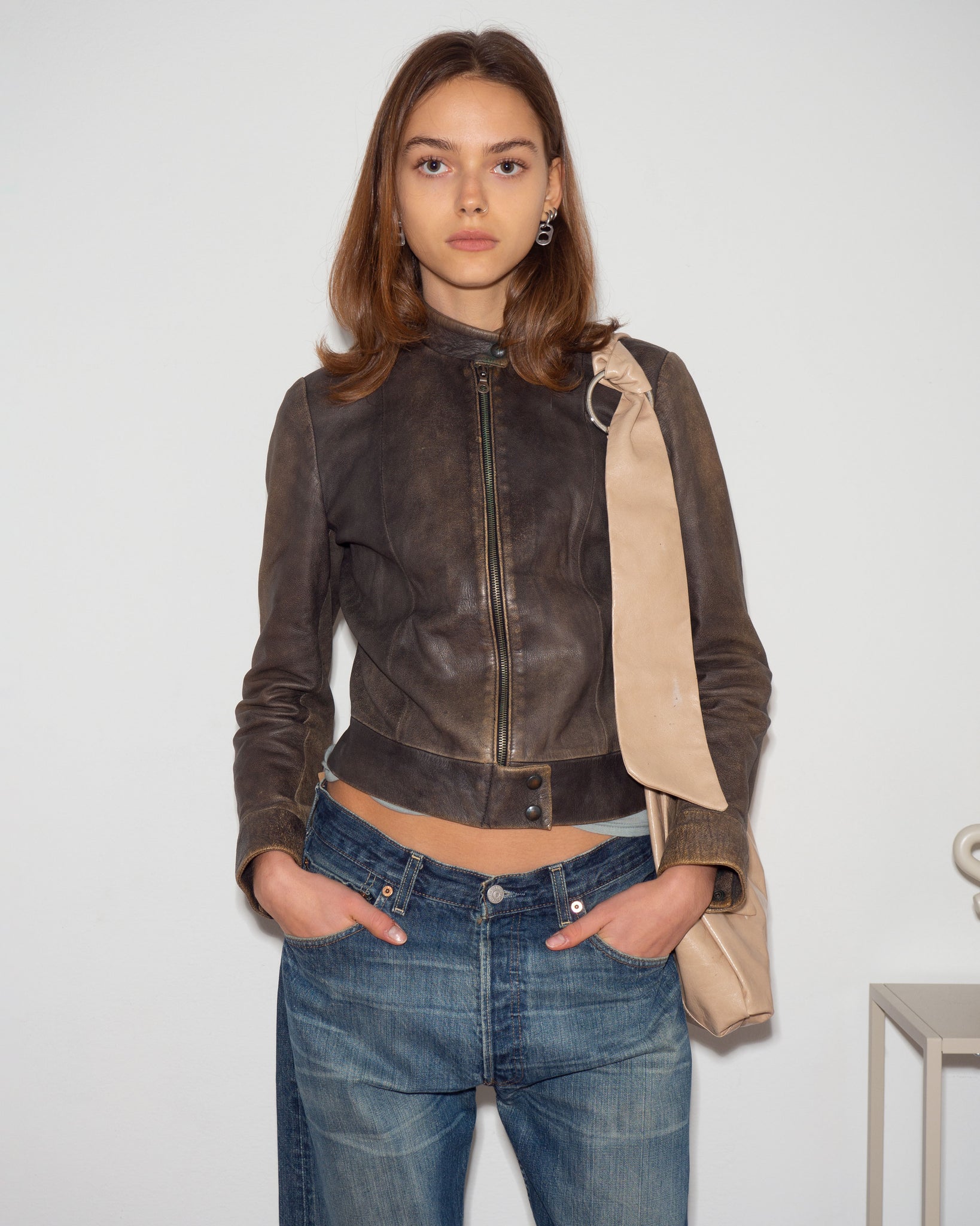 Leather Moto Jacket